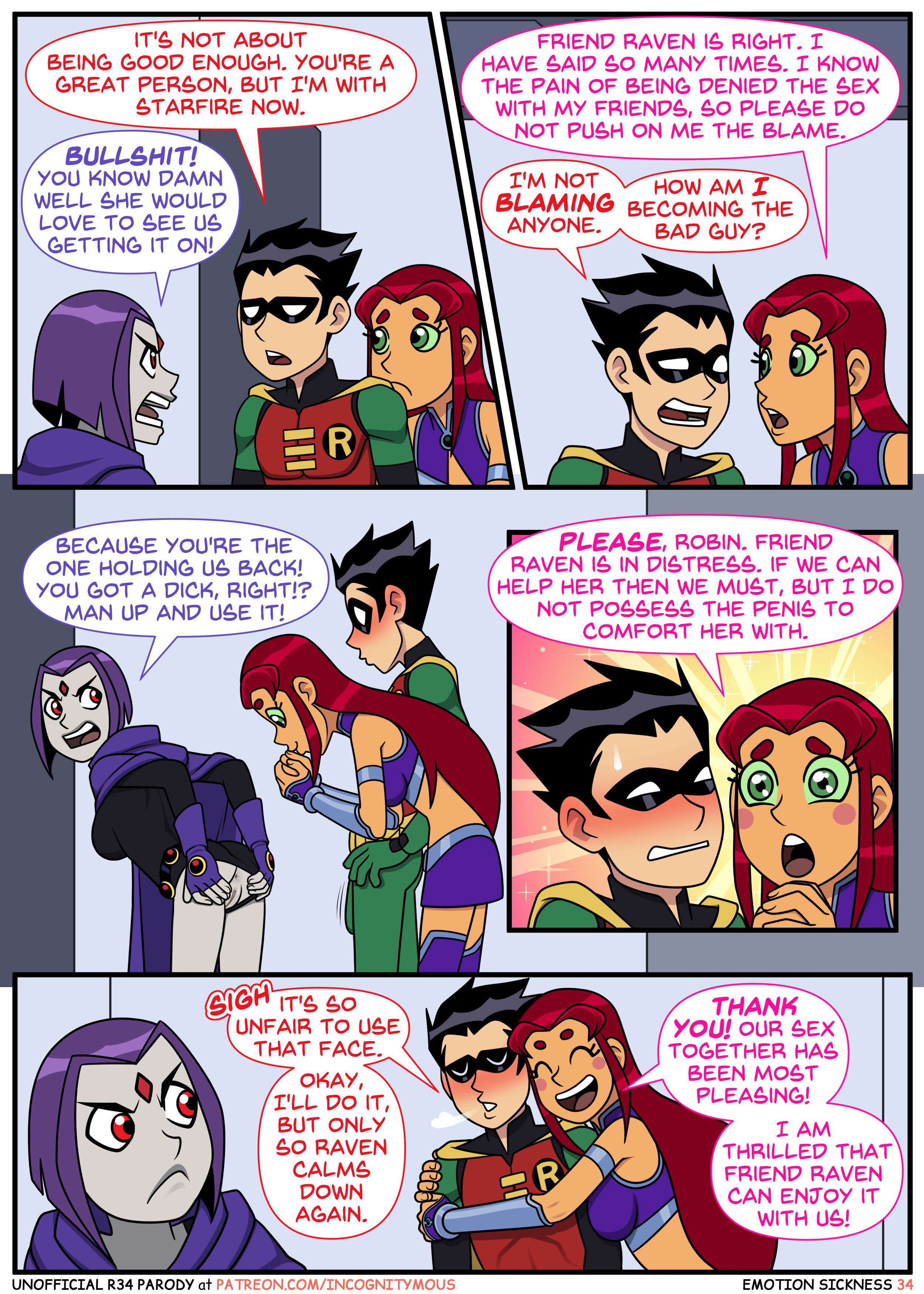 Emotional Sickness (Teen Titans) Chapter 1 - Page 33