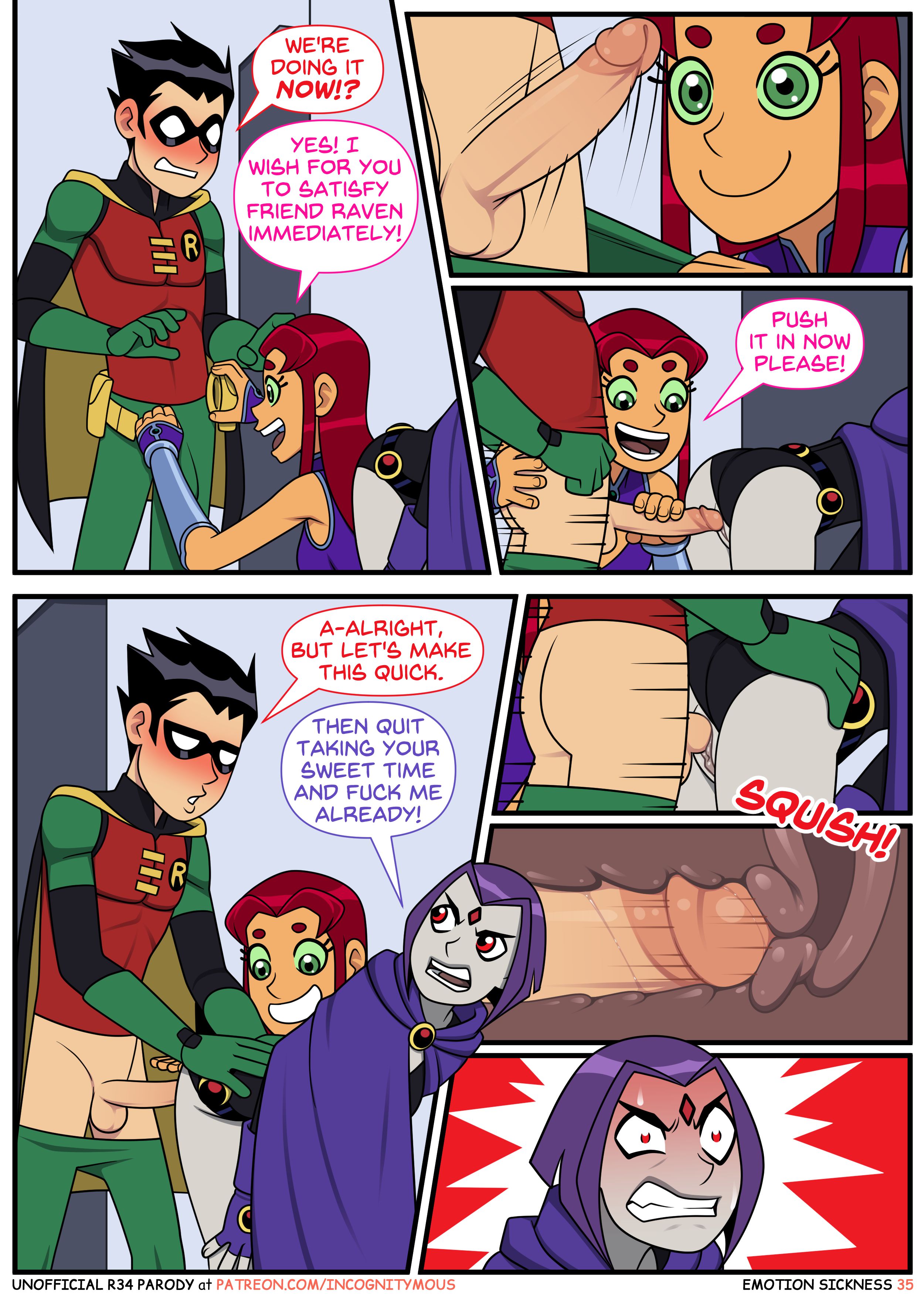 Emotional Sickness (Teen Titans) Chapter 1 - Page 34