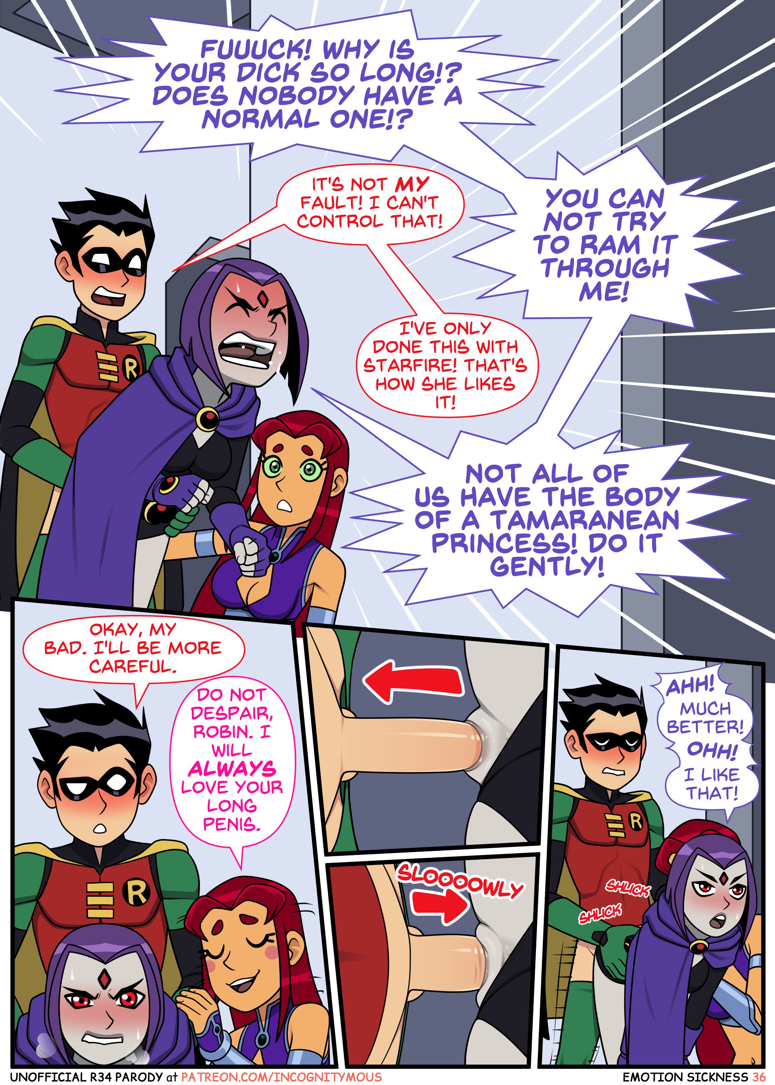 Emotional Sickness (Teen Titans) Chapter 1 - Page 35