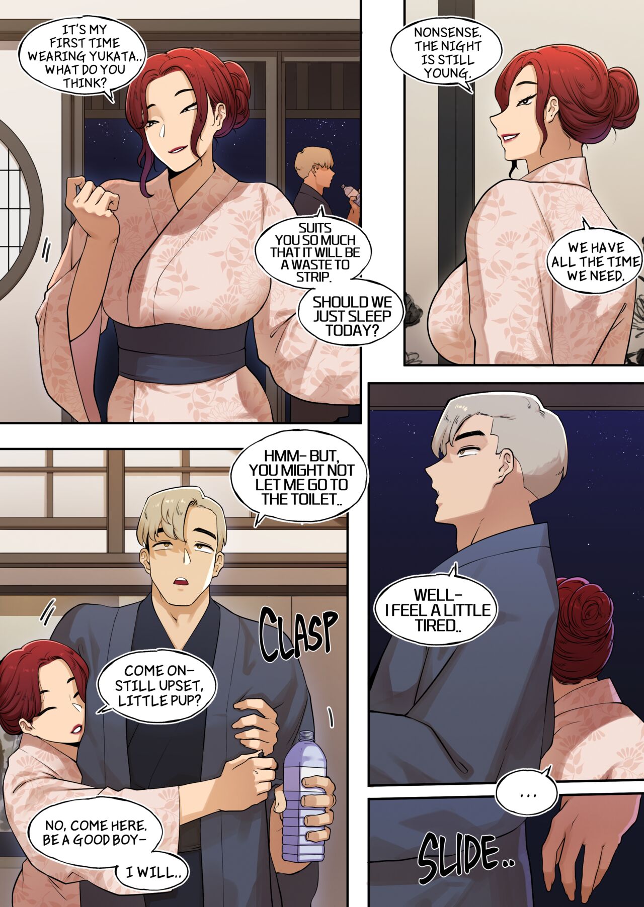 Delivery MILF Onsen Episode - Chapter 4 - Page 17