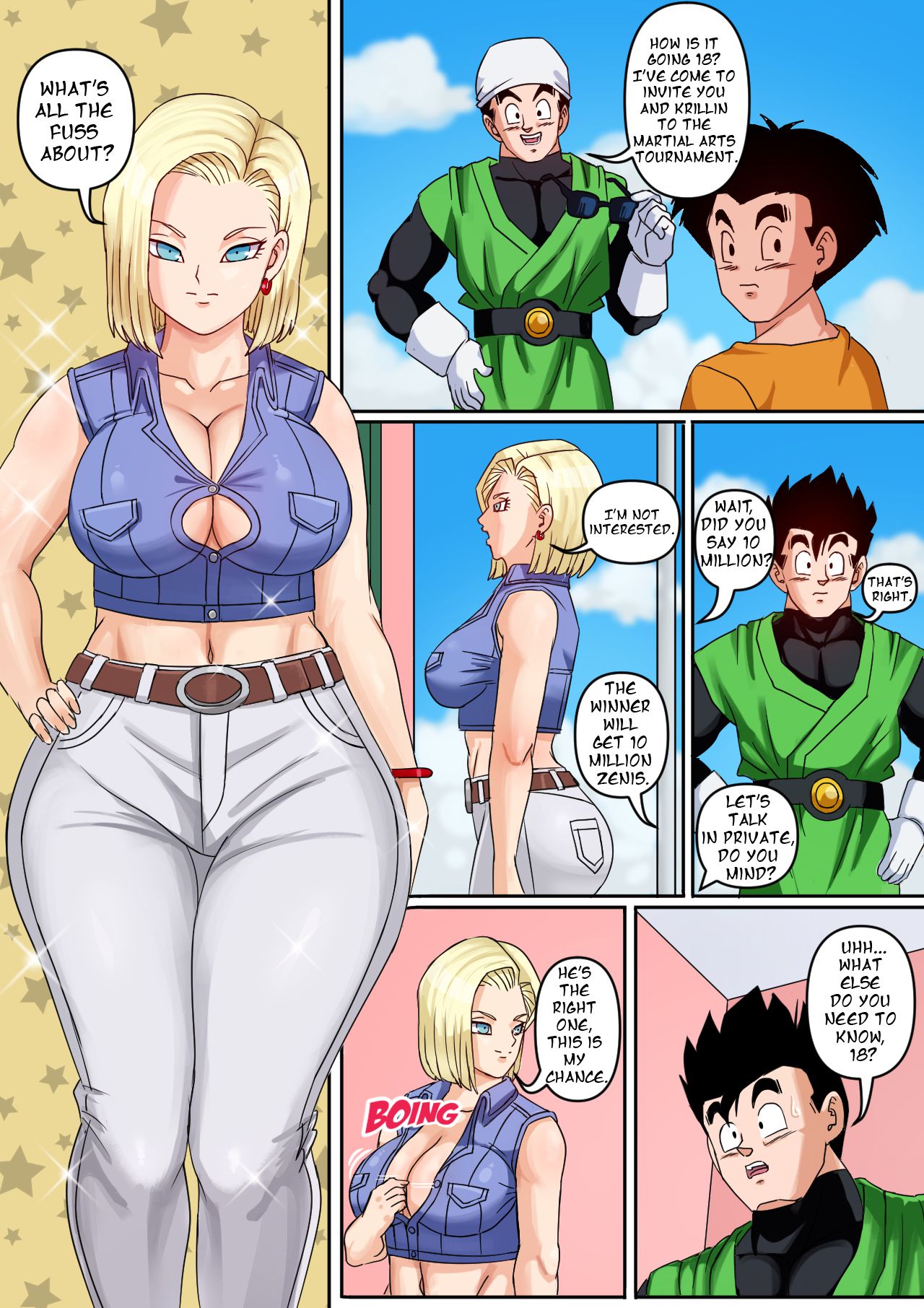 Android 18 And Gohan (Dragon Ball Z) Chapter 1 - Page 5