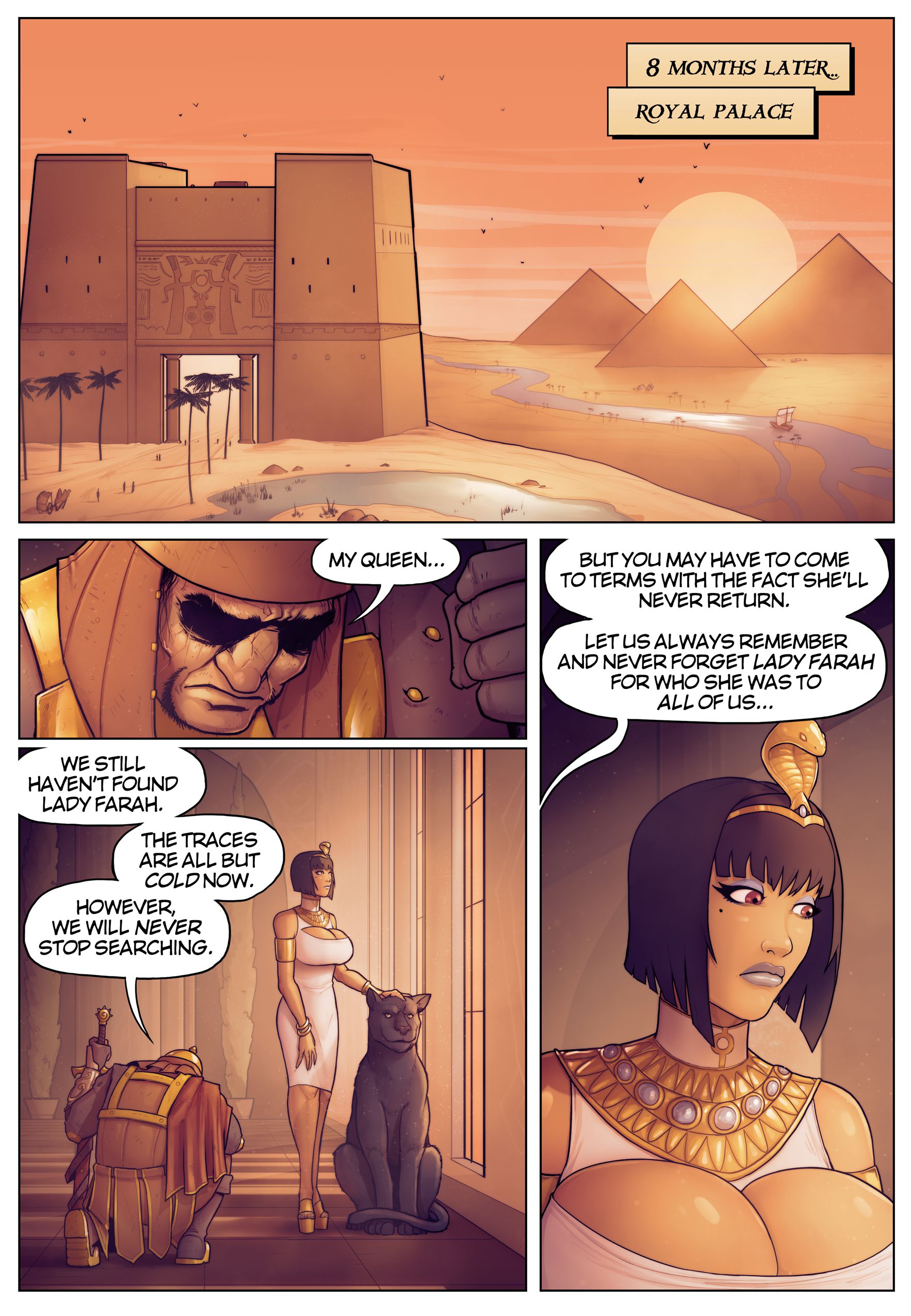 In The Shadow of Anubis (Legend Of Queen Opala) Chapter 1.1 - Page 14