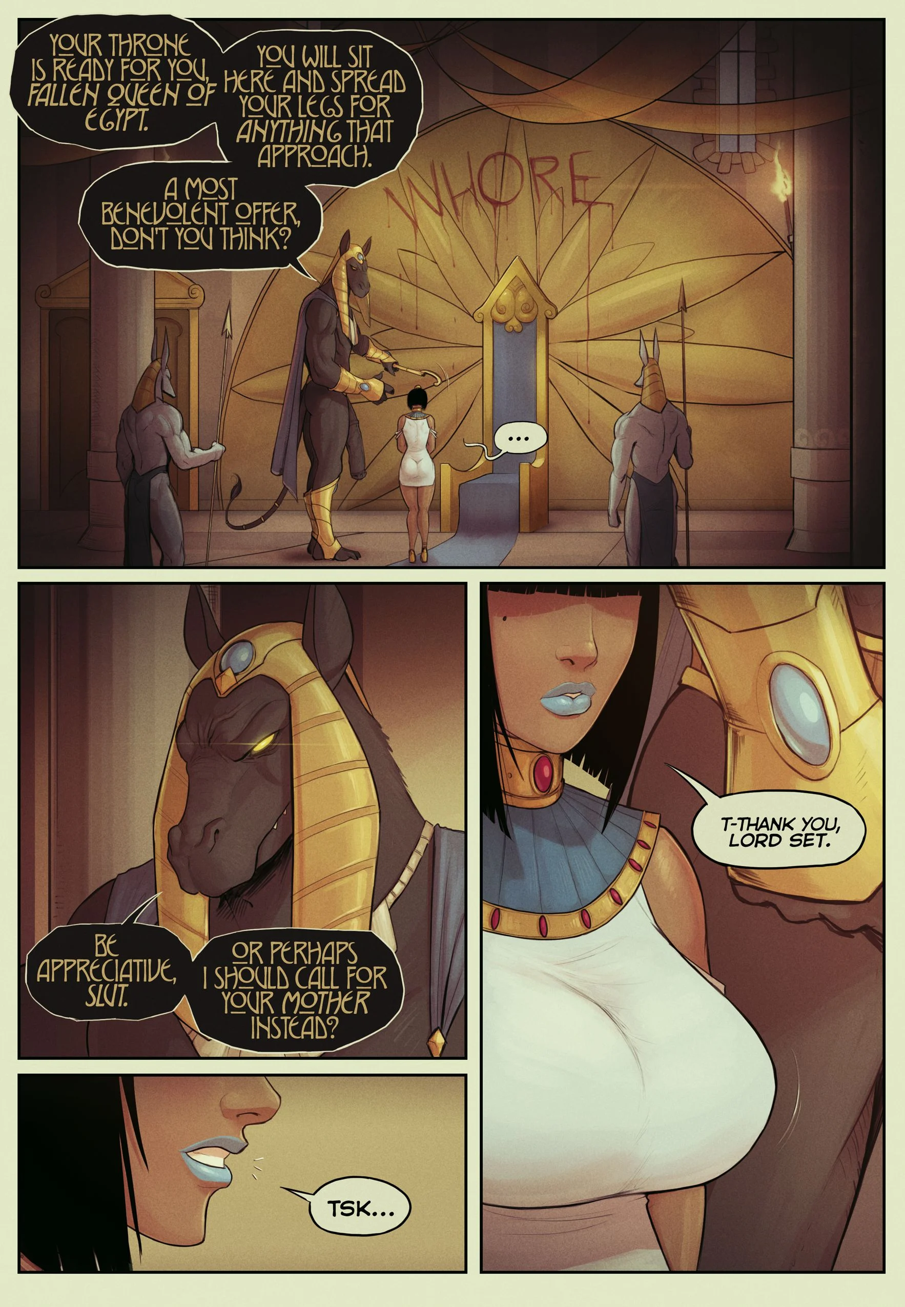 In The Shadow of Anubis (Legend Of Queen Opala) Chapter 2.1 - Page 10