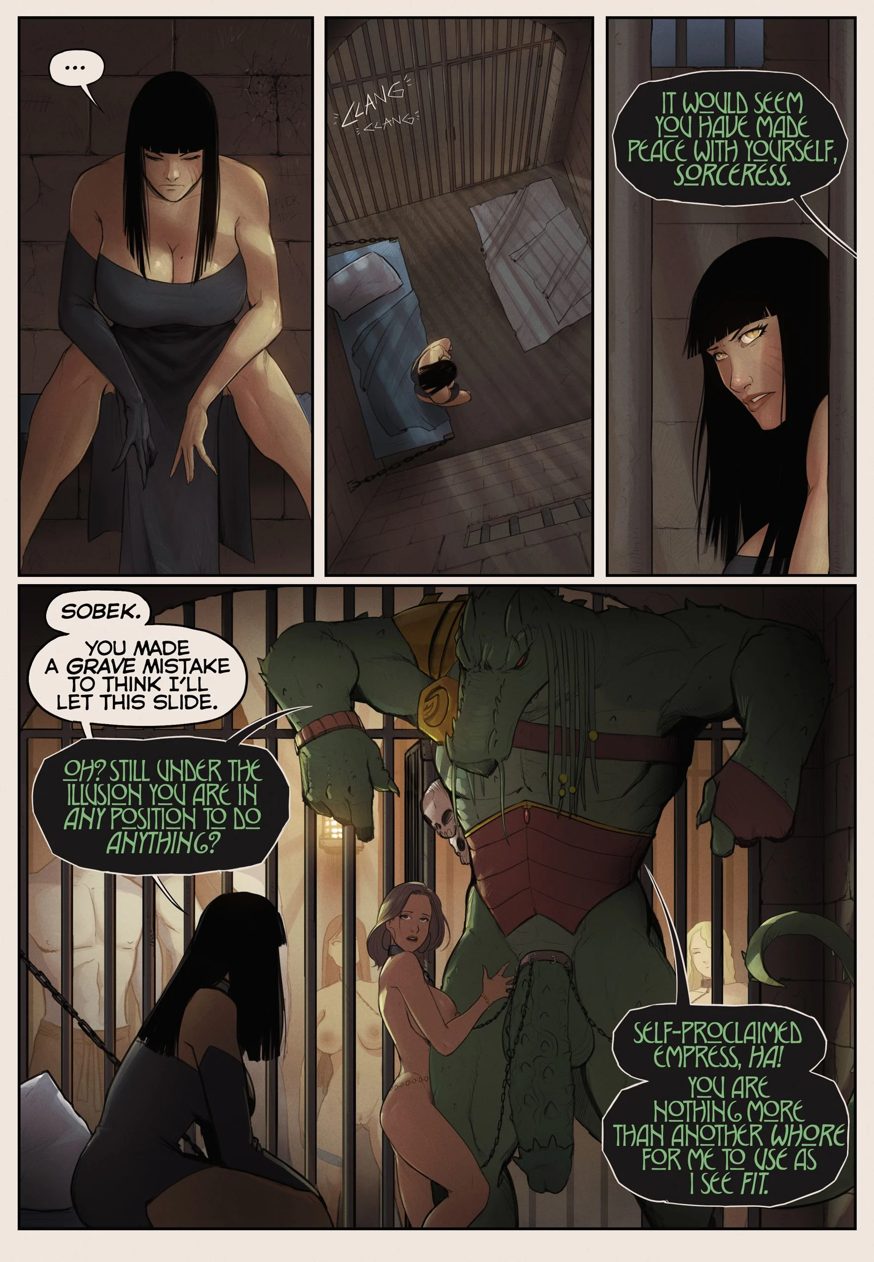 In The Shadow of Anubis (Legend Of Queen Opala) Chapter 2.1 - Page 12