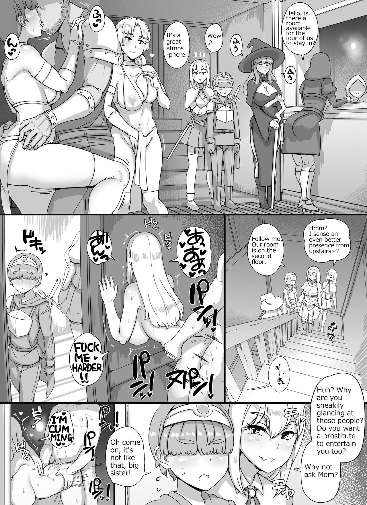 Shota Hero Harem Party Where Mother, Sister, and Aunt are Succubus Chapter 1 - Page 6