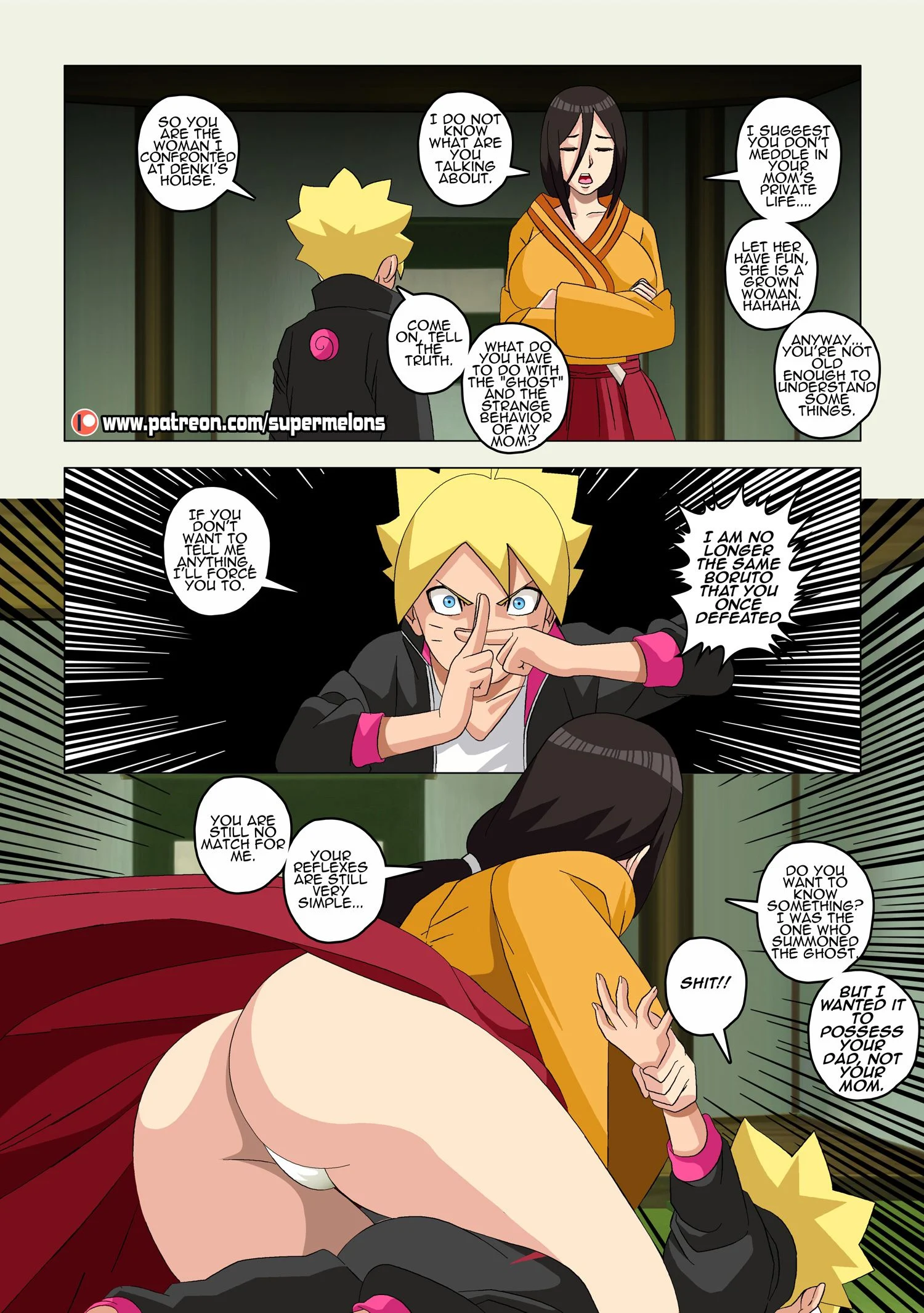 The Mom of Boruto (Boruto) Hinata, The Daughter Of The Devil - Chapter 2 - Page 34