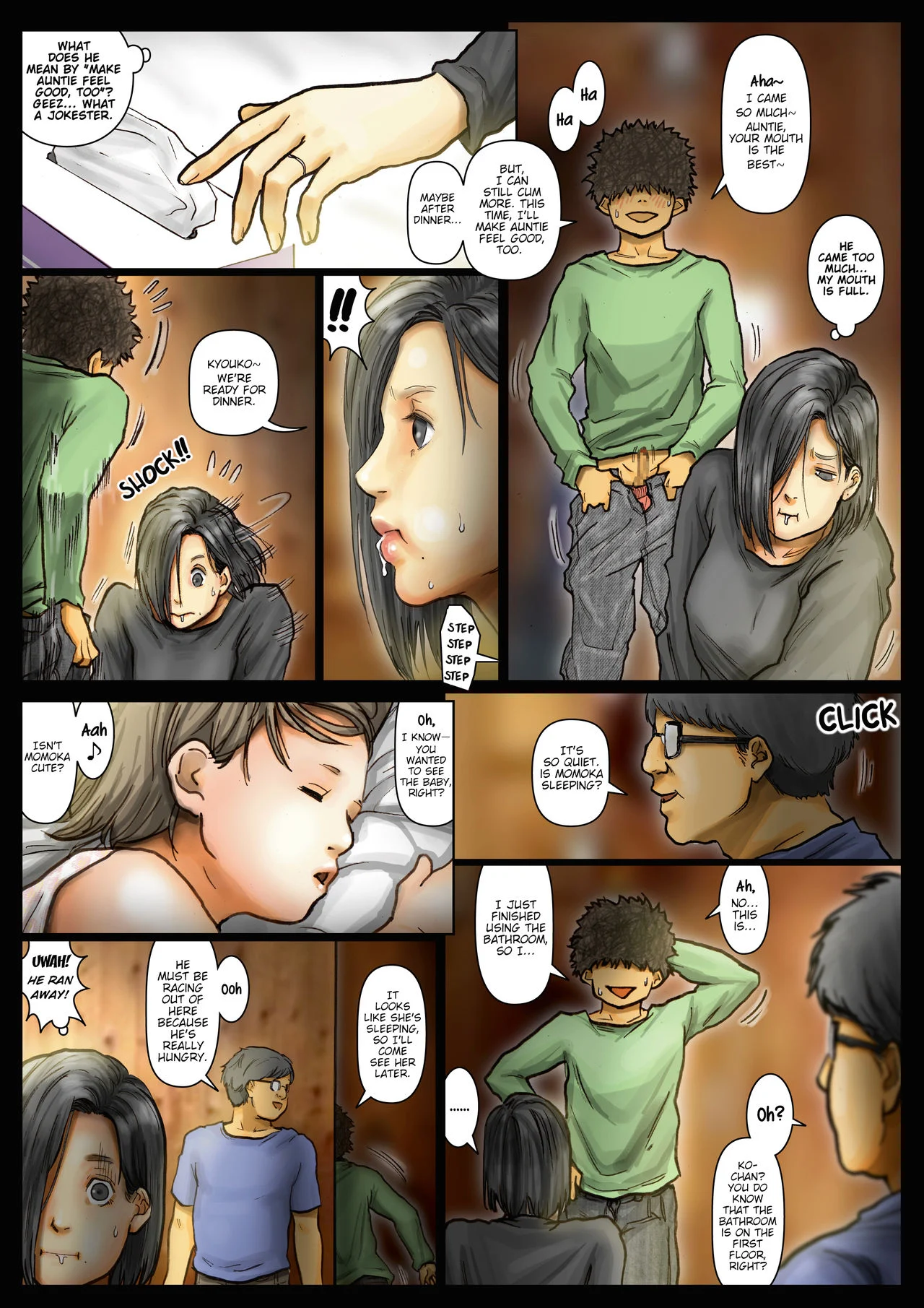 My Aunt’s Body is Irresistible – Her Hole is The Best Chapter 3 - Page 14