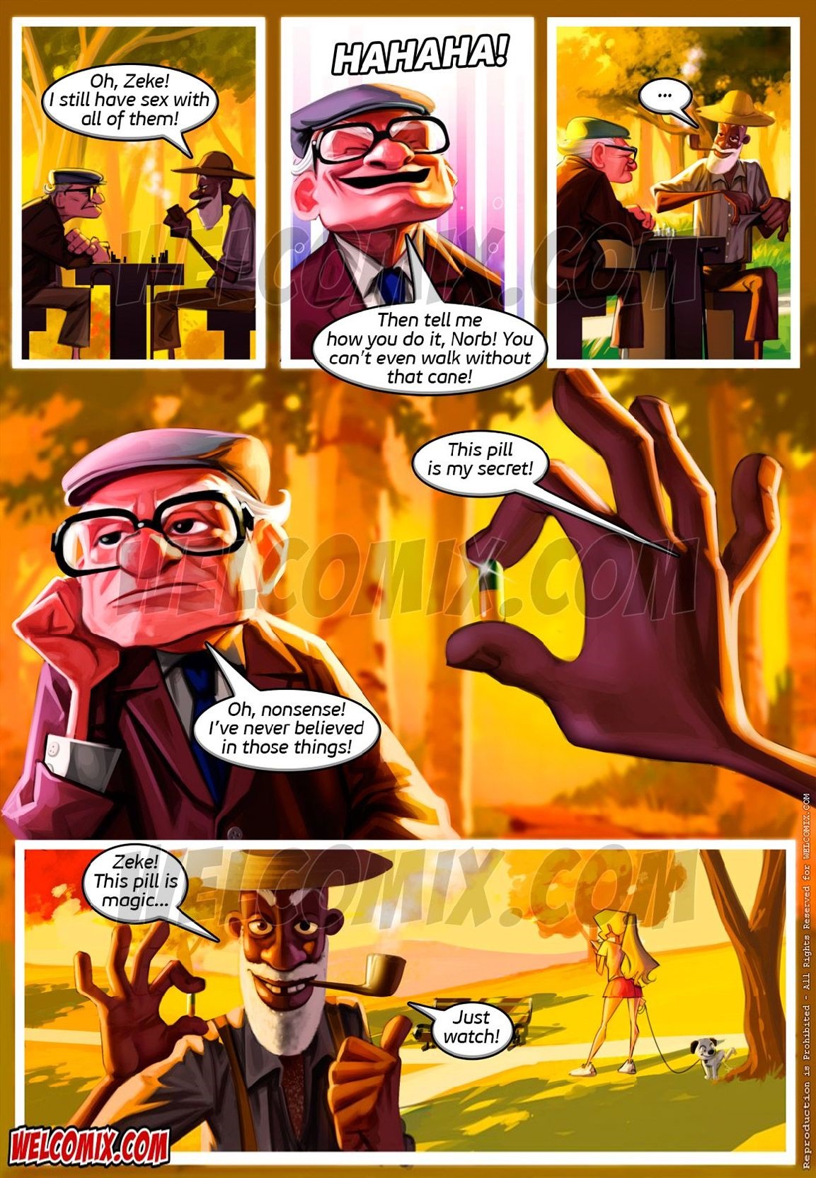 Old Geezers Of The Park Chapter 1 - Page 3