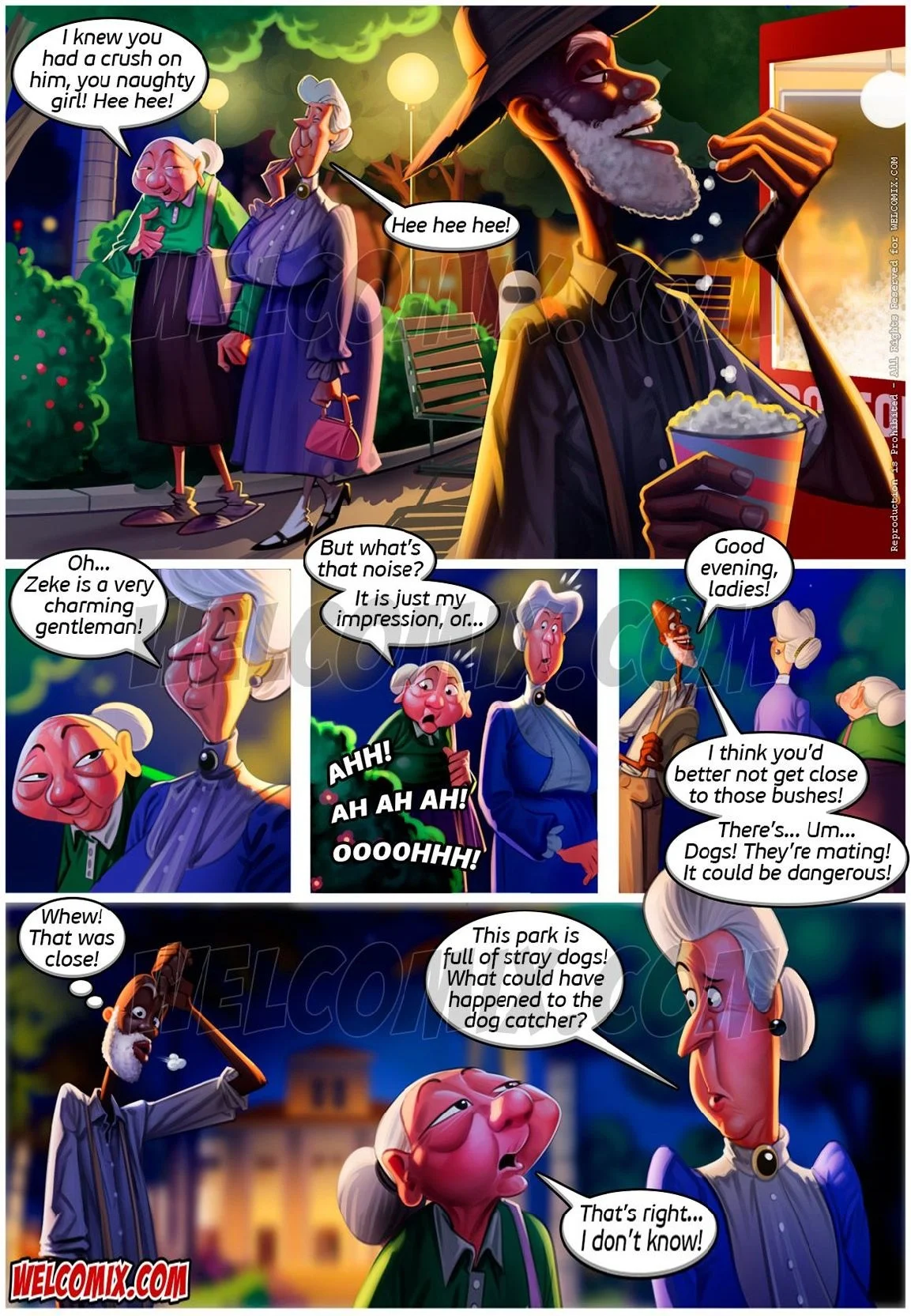 Old Geezers Of The Park Chapter 2 - Page 9