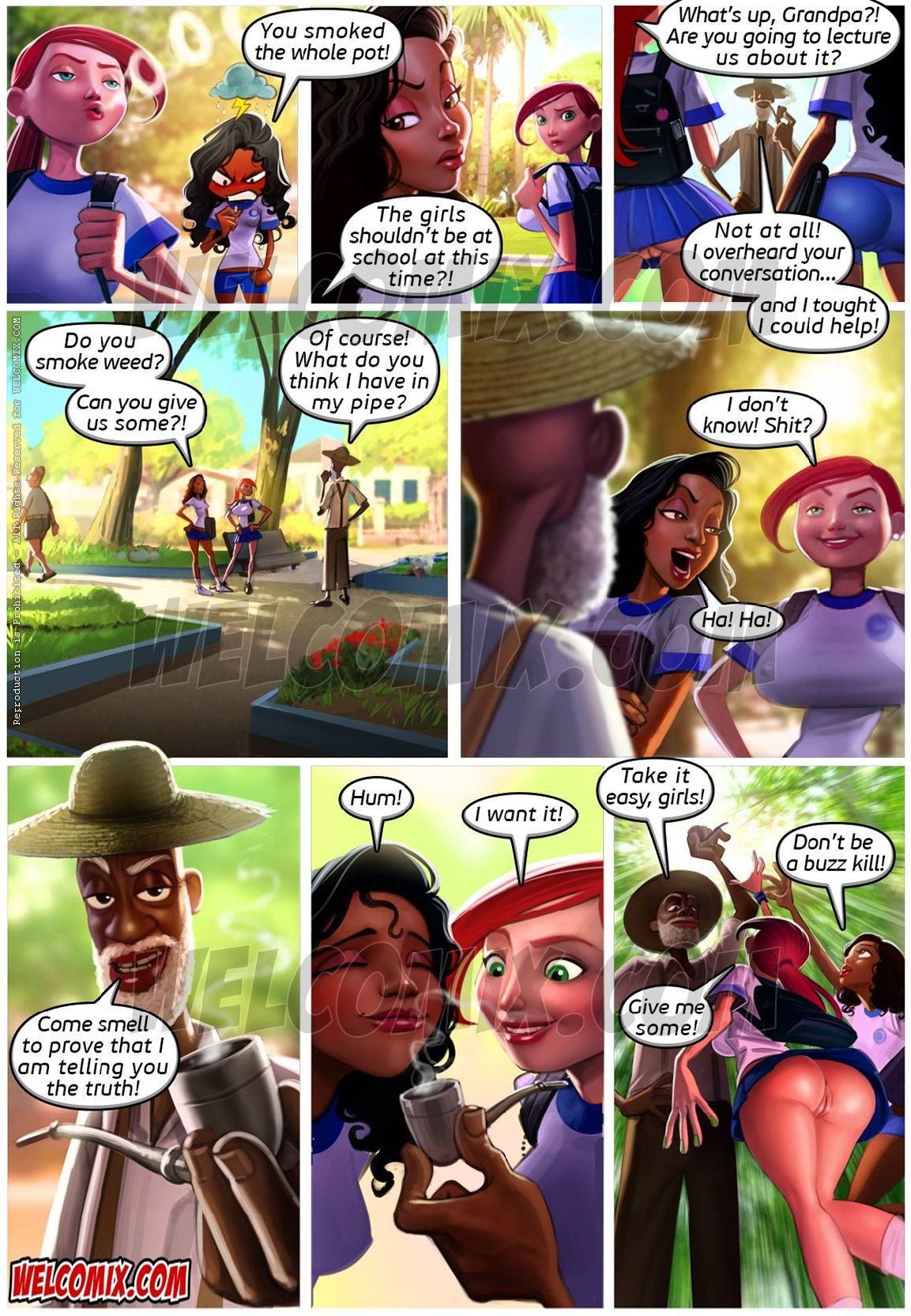 Old Geezers Of The Park Chapter 3 - Page 3