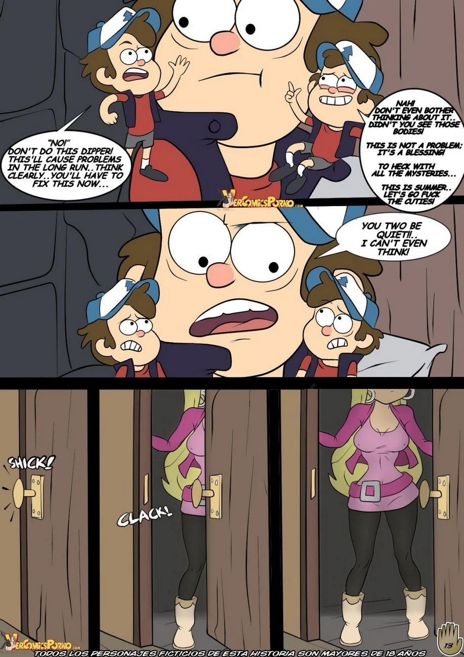 A Summer Of Pleasure (Gravity Falls) Chapter 1 - Page 14