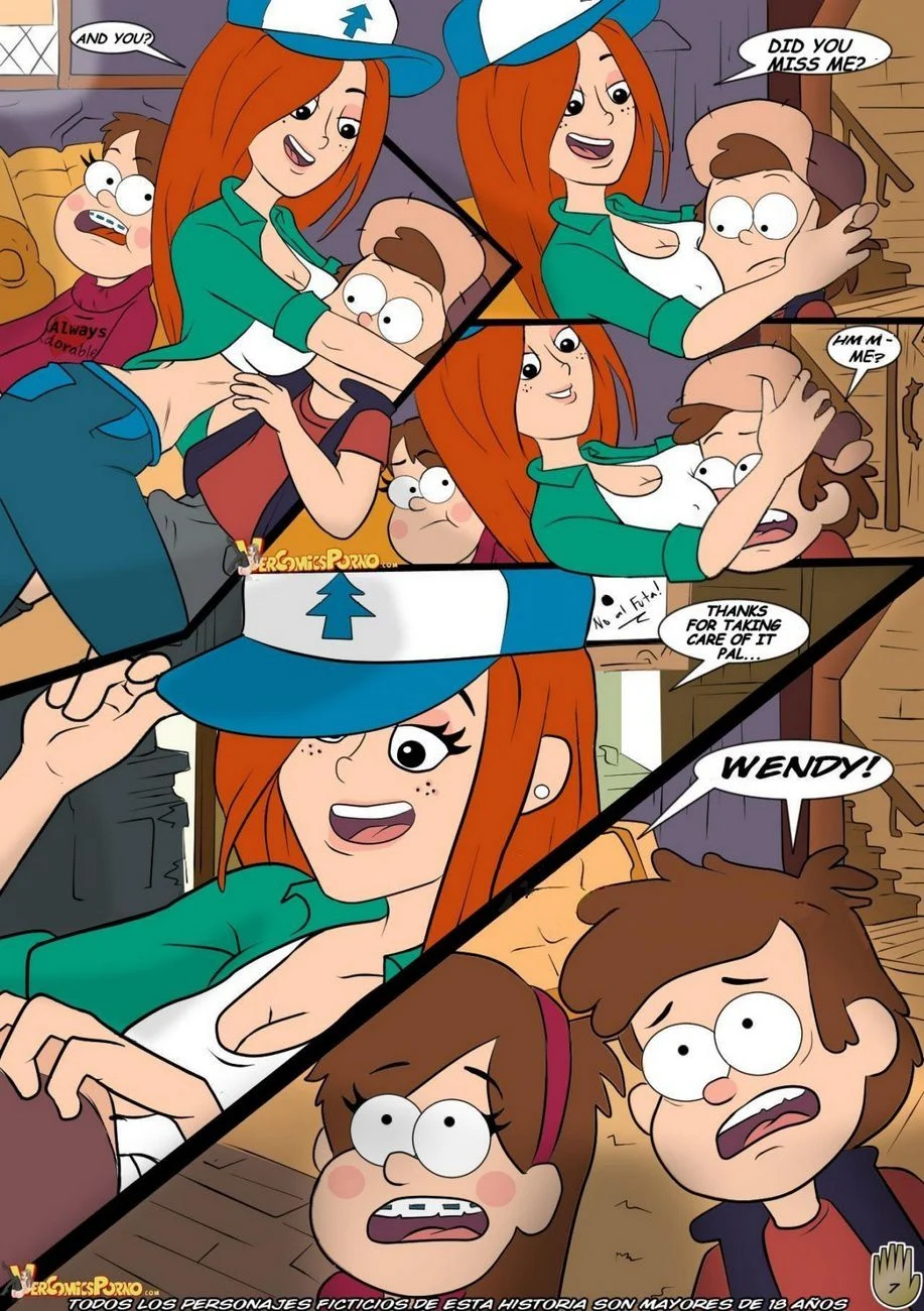 A Summer Of Pleasure (Gravity Falls) Chapter 1 - Page 8