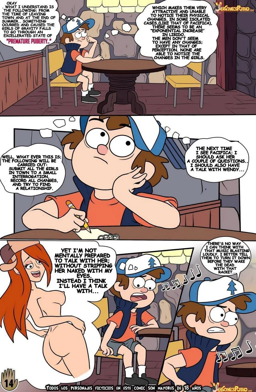 A Summer Of Pleasure (Gravity Falls) Chapter 2 - Page 15