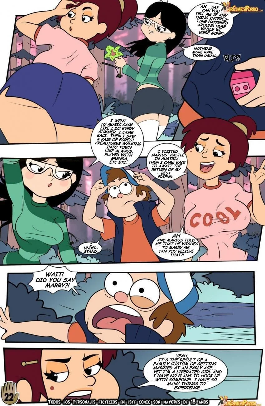 A Summer Of Pleasure (Gravity Falls) Chapter 2 - Page 23