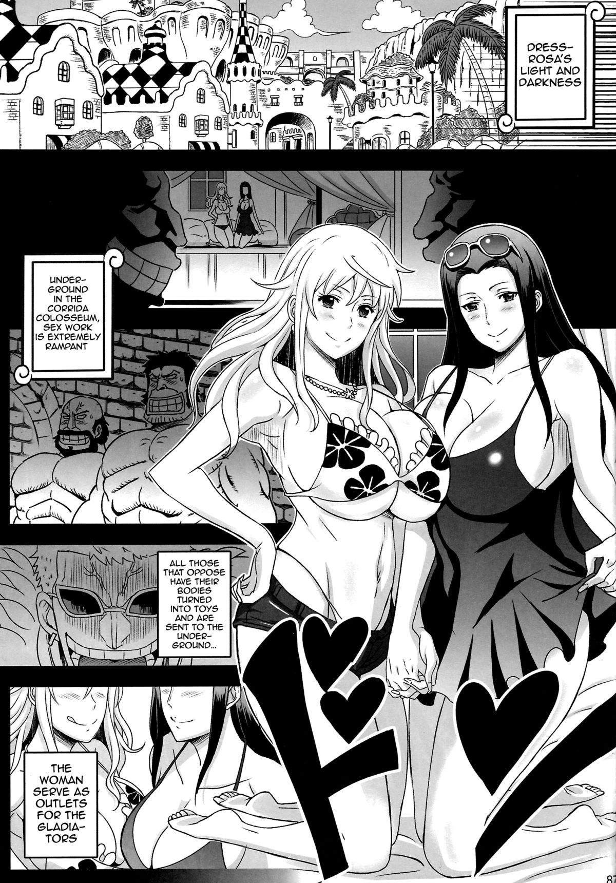 Woman Pirate in Paradise - Rakuen Onna Kaizoku (One Piece) Chapter 6 - Page 3