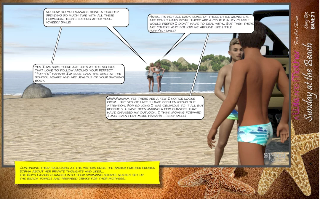 Fan Art Stories Chapter 2 - Sunday On The Beach - Page 39