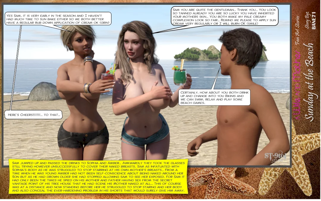 Fan Art Stories Chapter 2 - Sunday On The Beach - Page 44