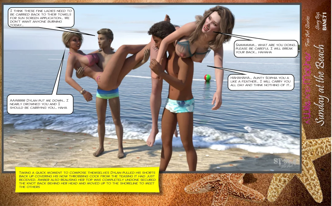 Fan Art Stories Chapter 2 - Sunday On The Beach - Page 61