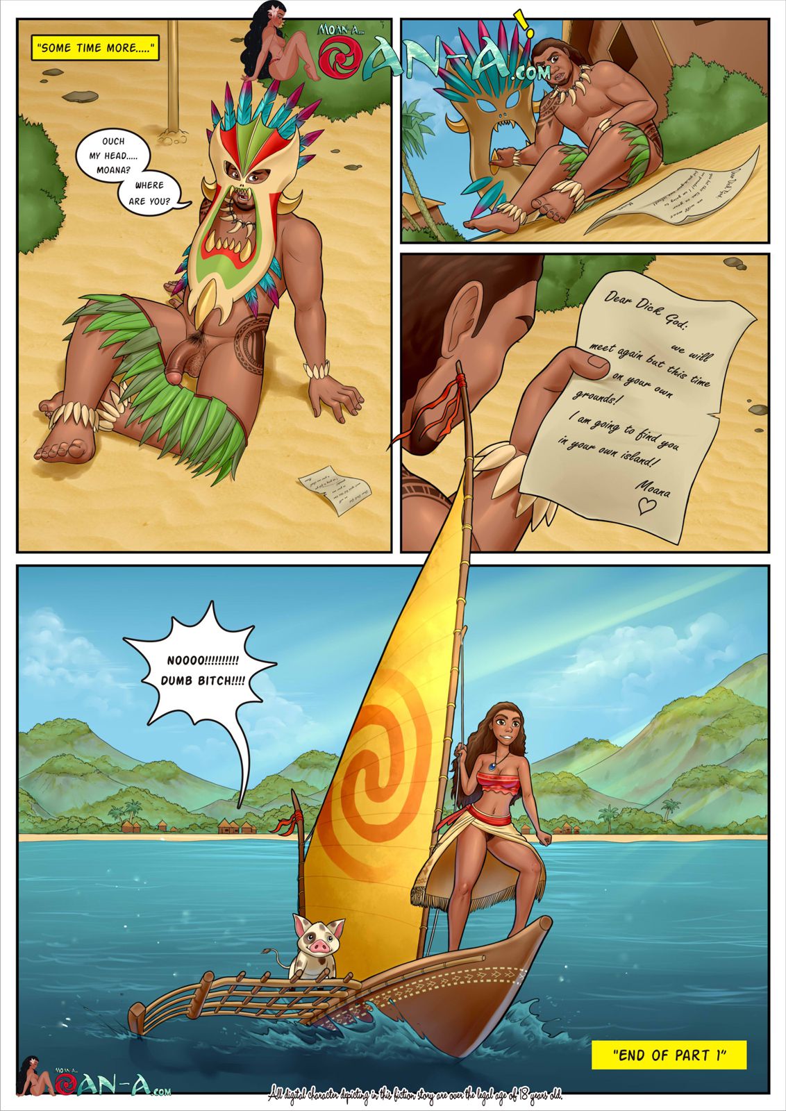 Moan Island (Moana) Chapter 1 - Page 13