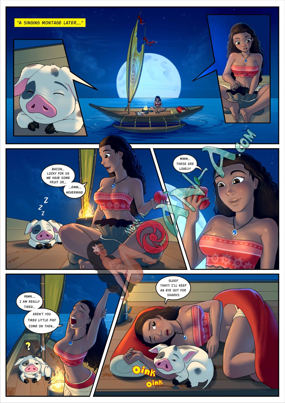 Moan Island (Moana) Chapter 2 - Page 2