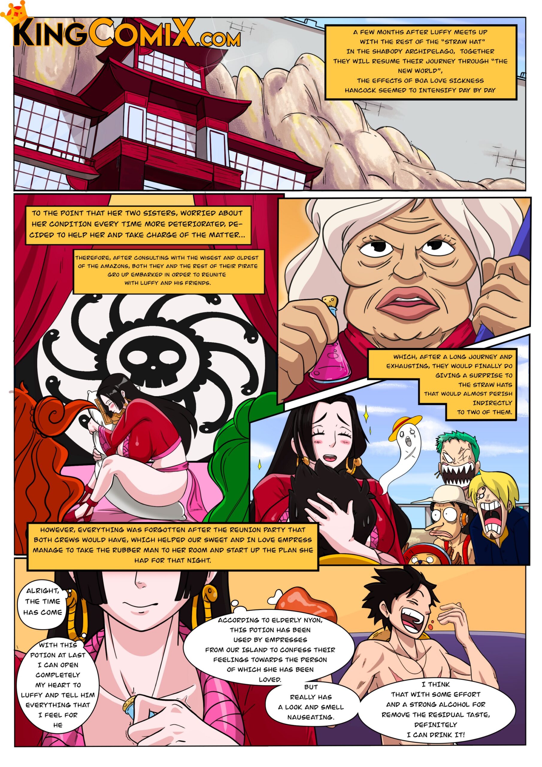 The Deep Desire Of An Amazon (One Piece) Chapter 1 - Page 3