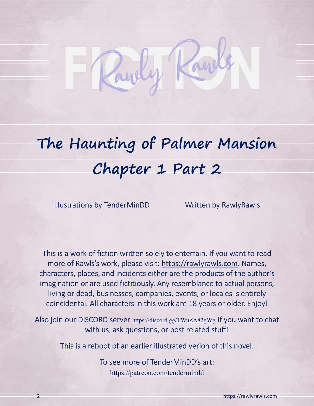 The Haunting Of Palmer Mansion Chapter 1.2 - Page 2