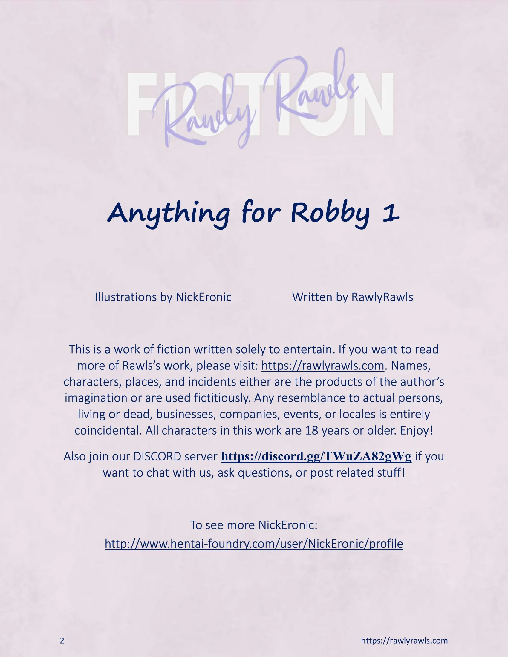 Anything For Robby Chapter 1 - Page 2