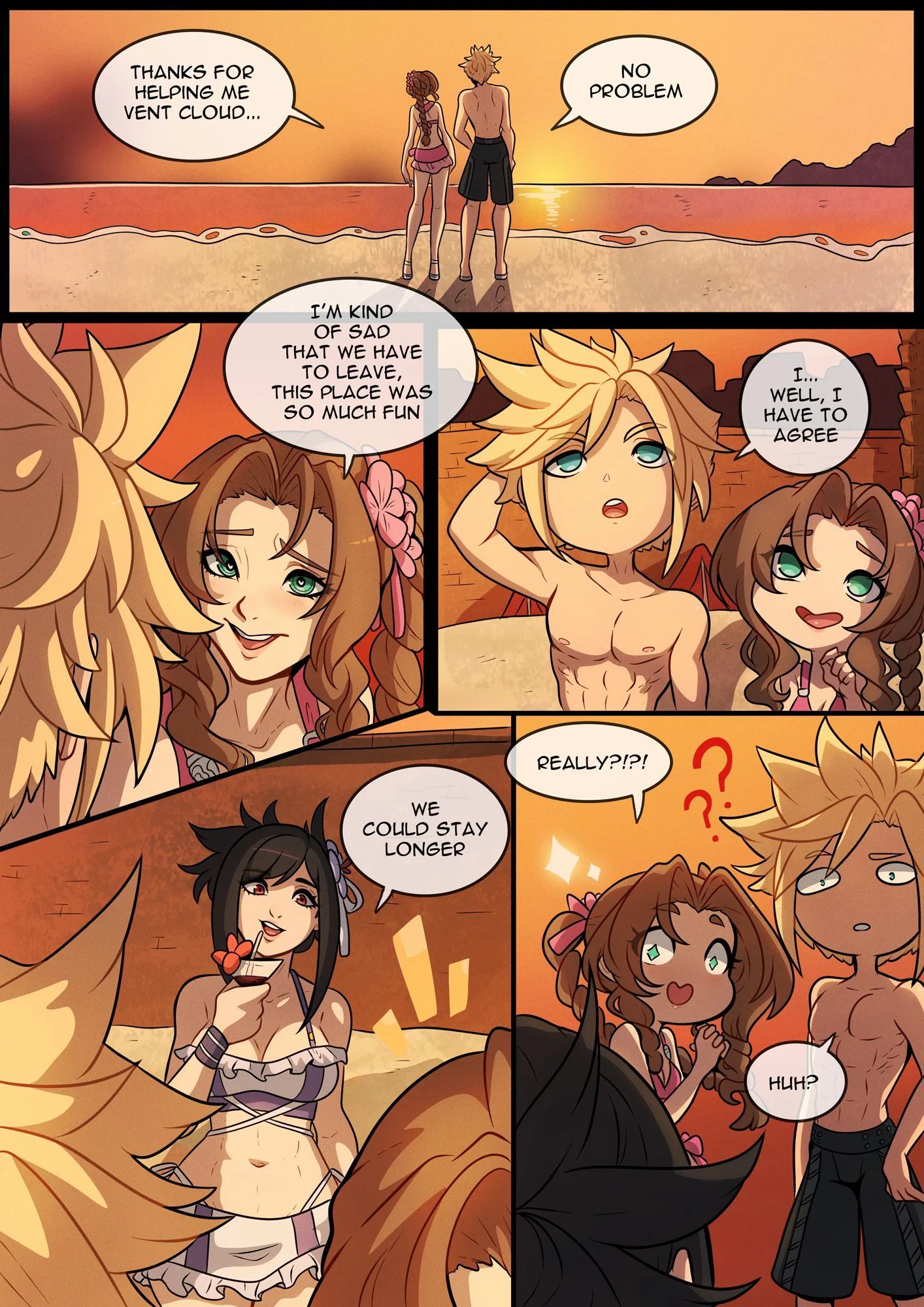 Fool’s Paradise (Final Fantasy VII) Chapter 1 - Page 3