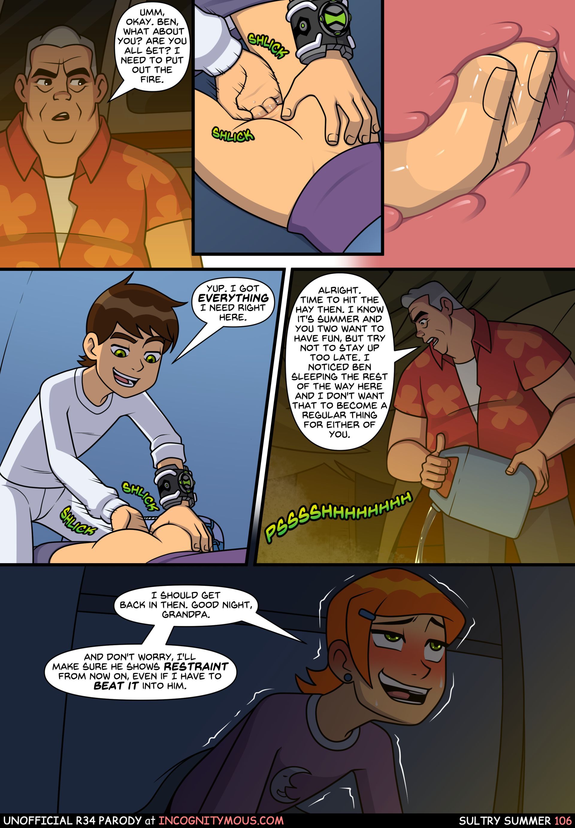 Sultry Summer (Ben 10) Chapter 1 - Page 107