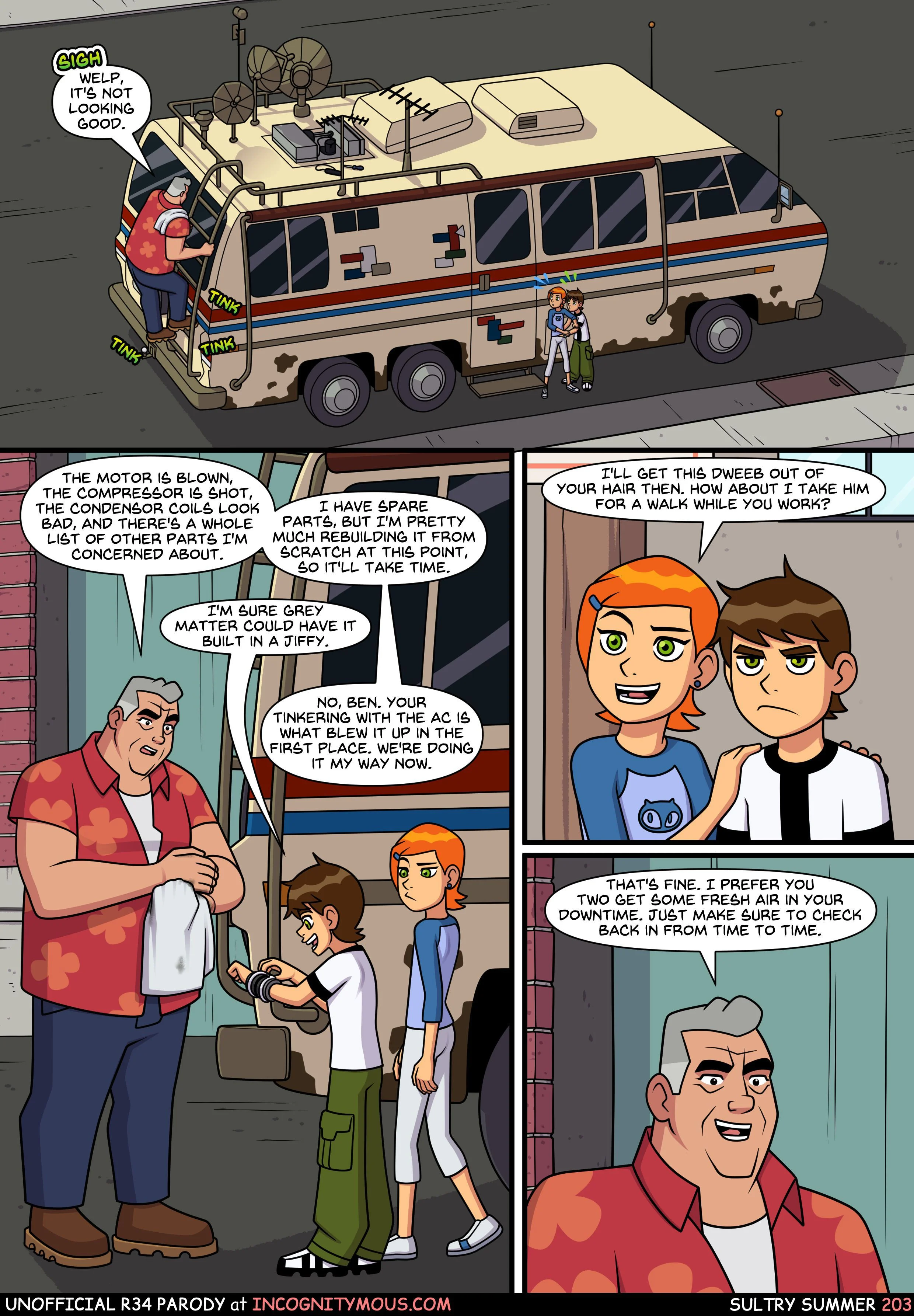 Sultry Summer (Ben 10) Chapter 4 - Page 1