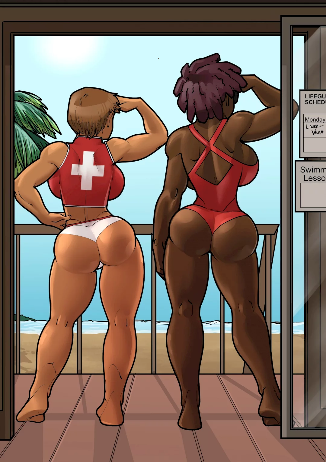 Swimsuit Issue Size Queen Chapter 1 - Page 18