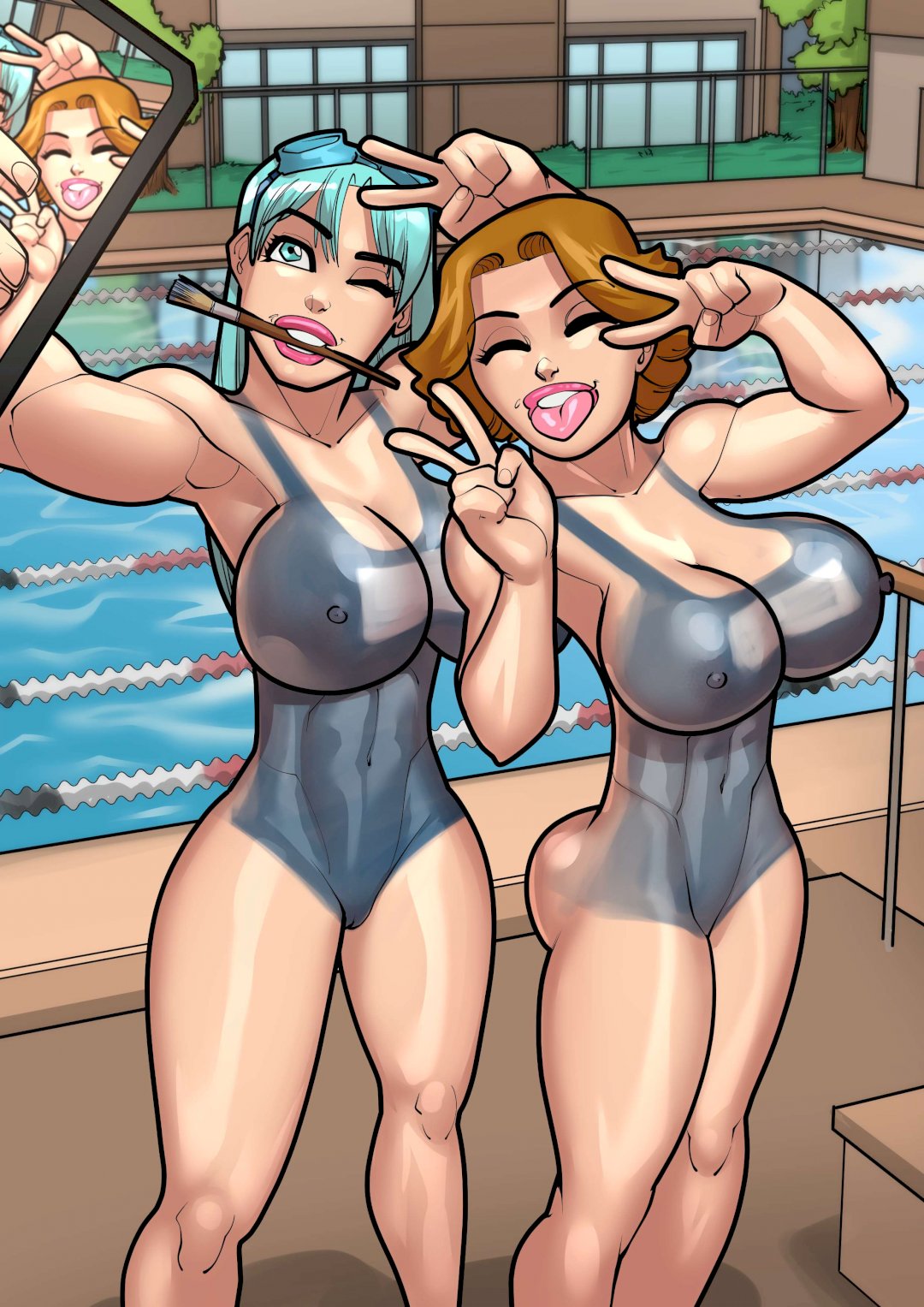 Swimsuit Issue Size Queen Chapter 1 - Page 37