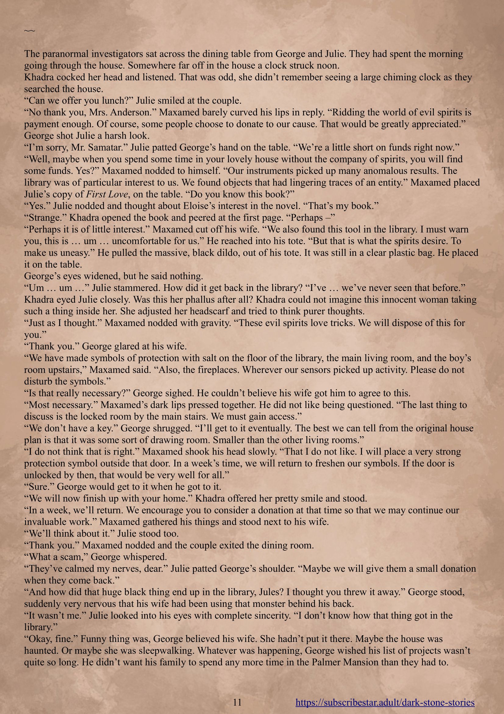 The Haunting Of The Palmer Mansion Chapter 6 - Page 12