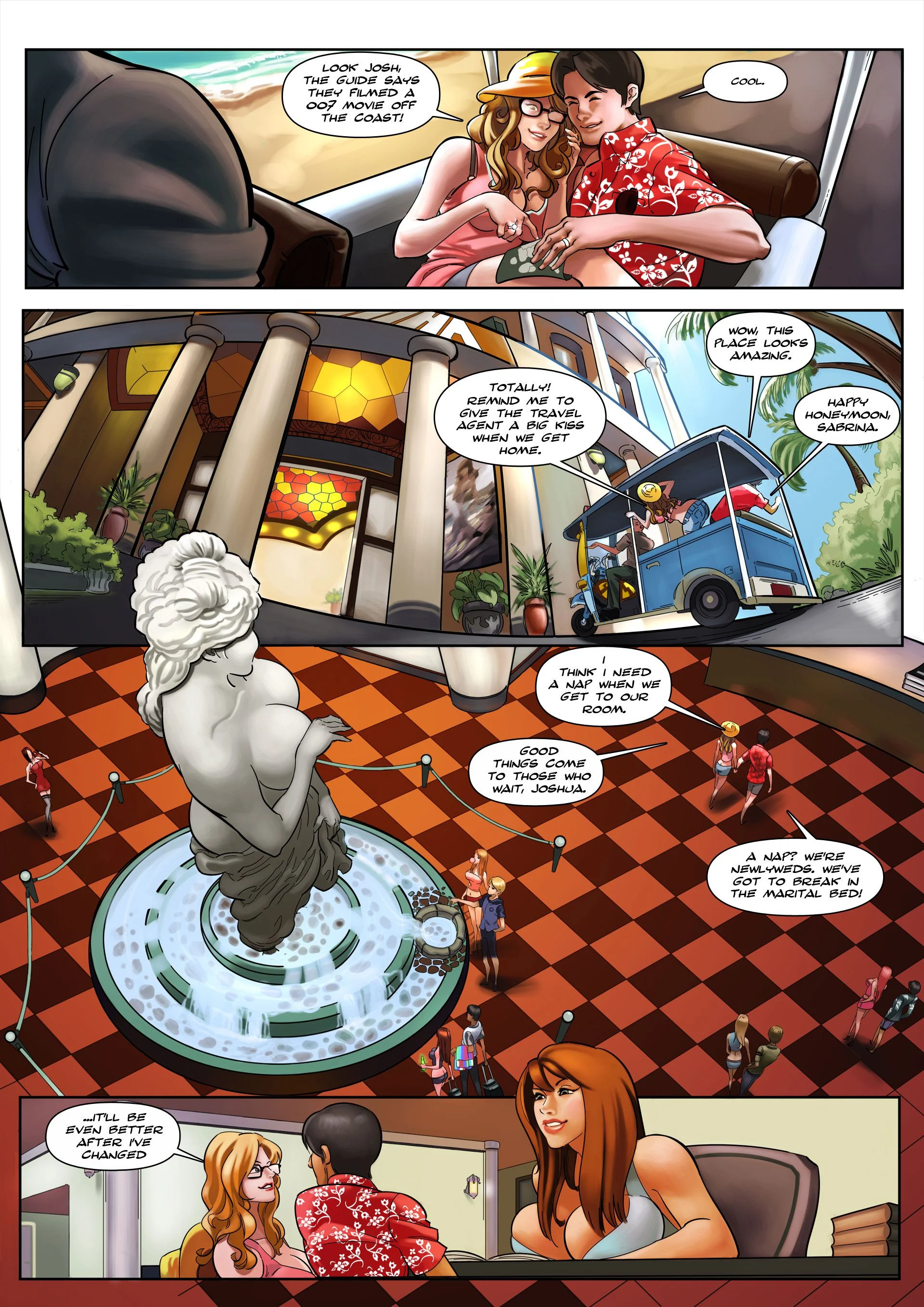 Amazon Hotel Chapter 1 - Page 3