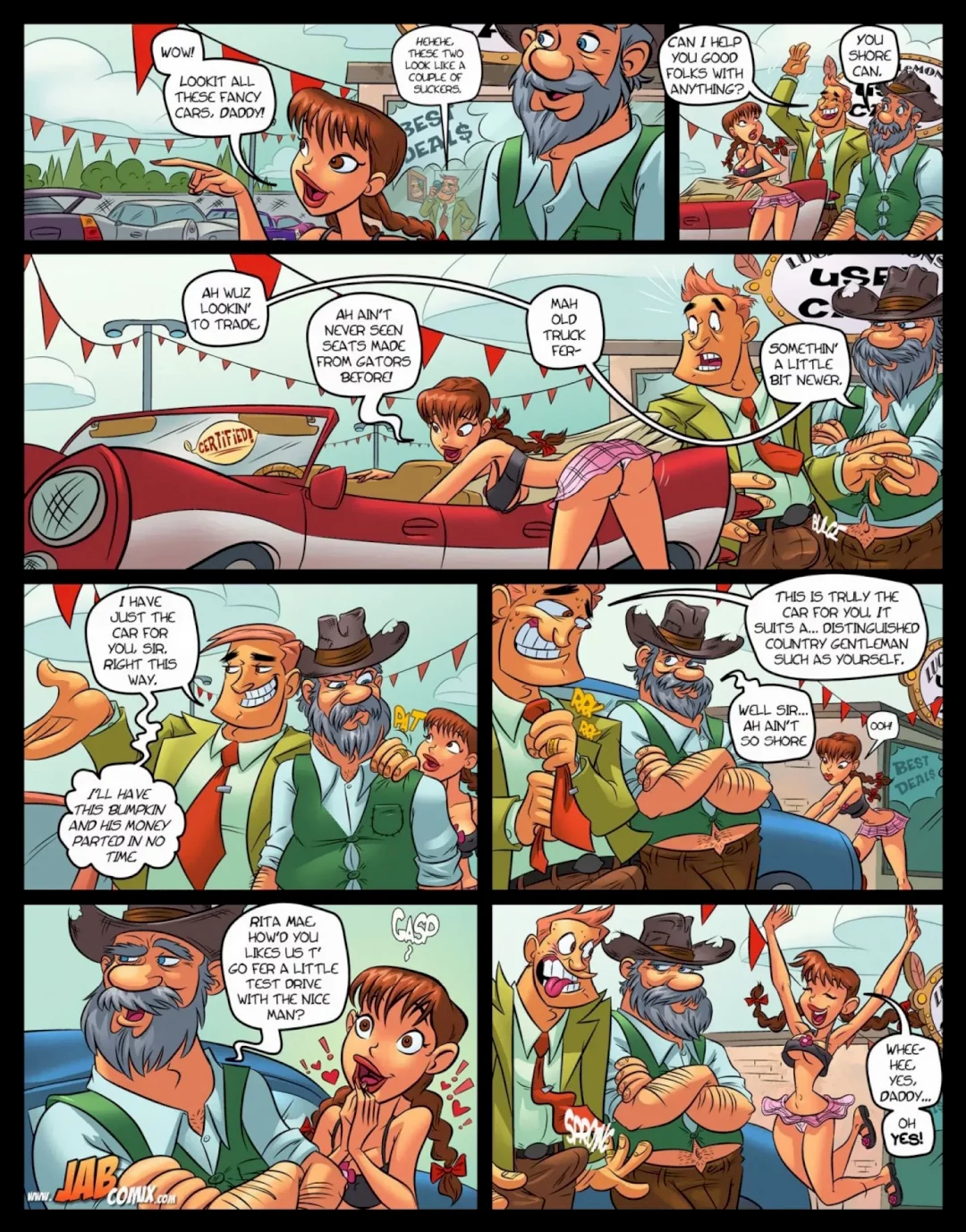 Farm Lessons Buying the Car - Chapter 17 - Page 8