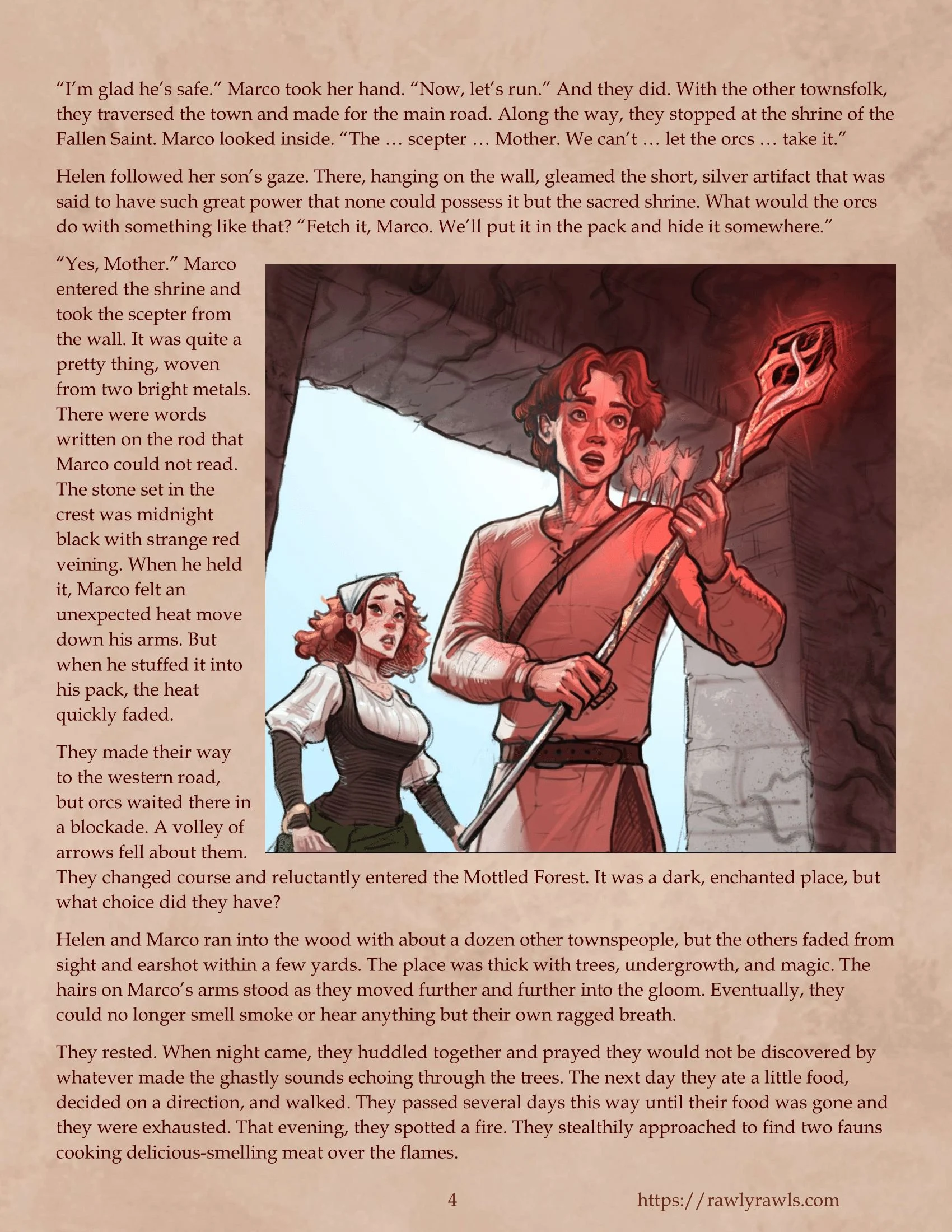 The Enchanted Scepter Chapter 1 - Page 4