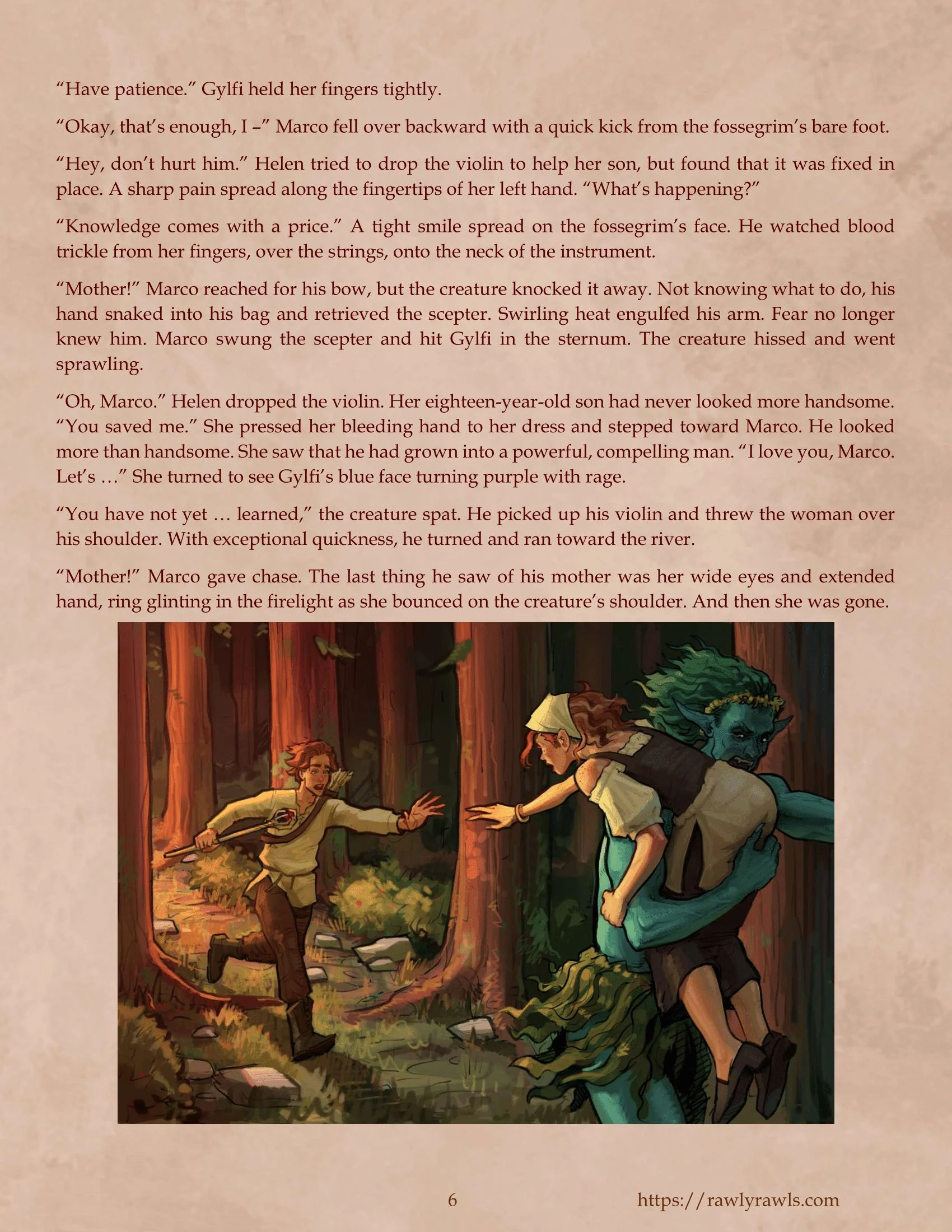 The Enchanted Scepter Chapter 2 - Page 6