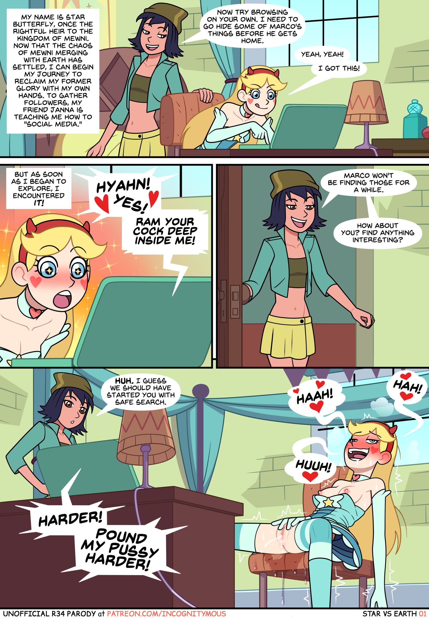 Star vs. Earth (Star VS. The Forces Of Evil) Chapter 1 - Page 1