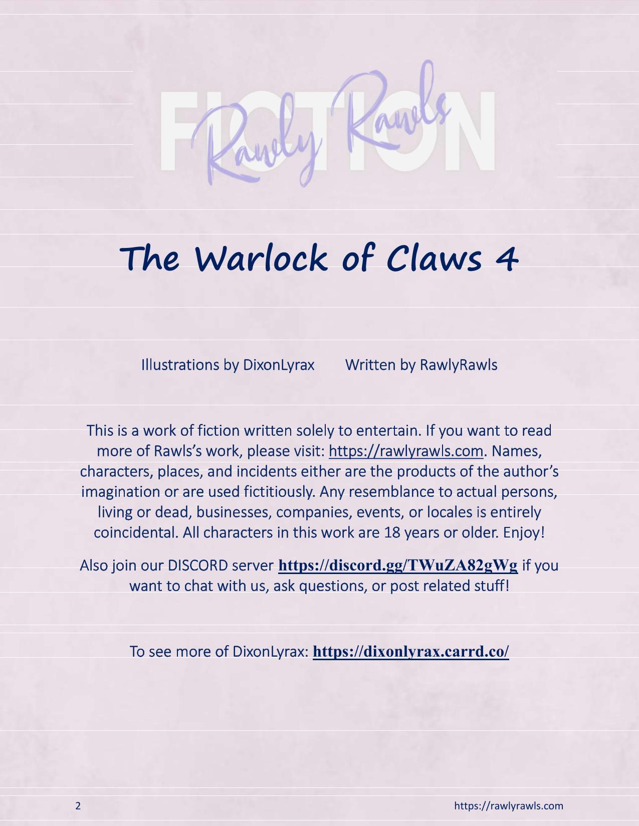 The Warlock Of Claws Chapter 4 - Page 2