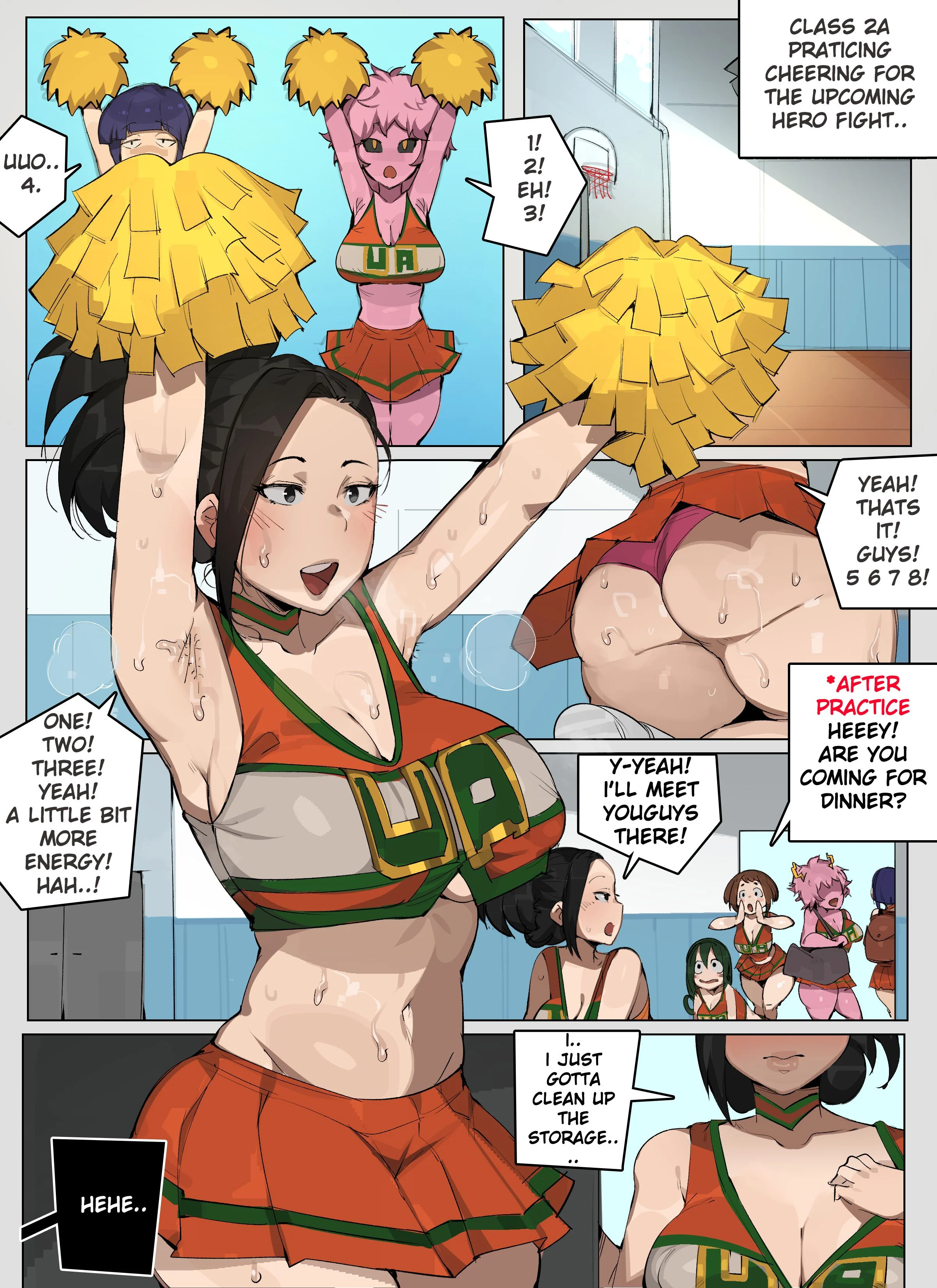 Momo Always Lets Mineta Get Away with it (My Hero Academia) Chapter 3 - Page 1