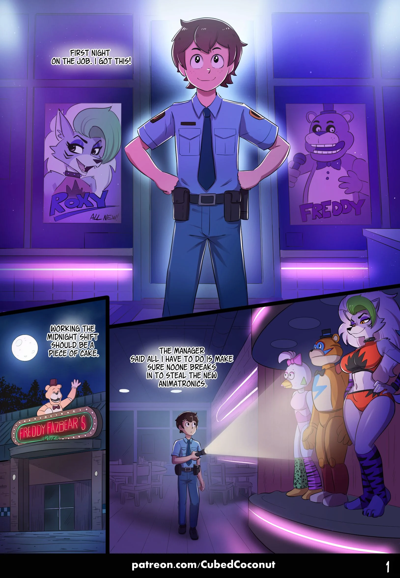 Roxy After Dark (Five Nights at Freddy’s) Chapter 1 - Page 2