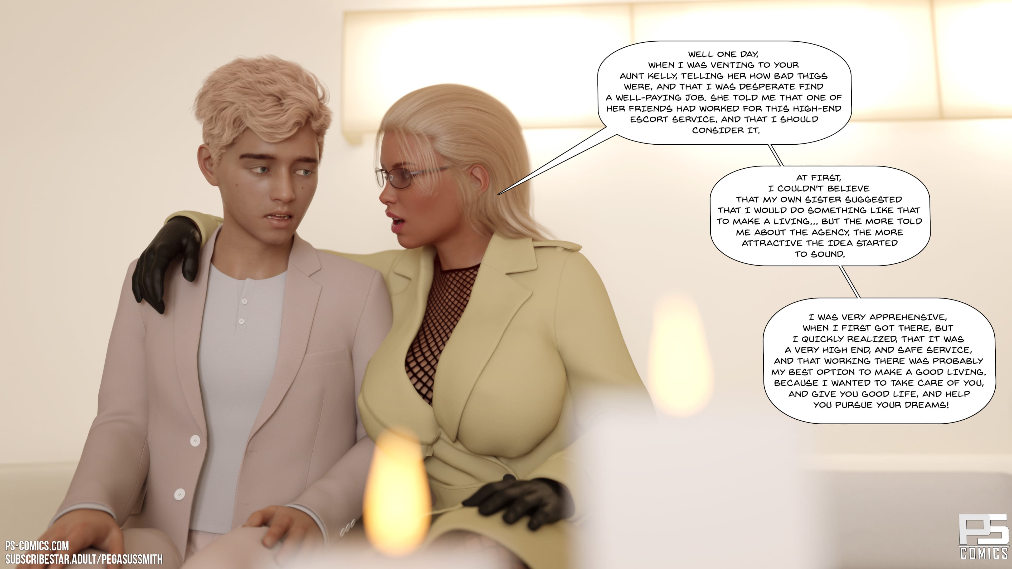 Au Naturel 22.5 . The Escort - Bonus Story - Page 30