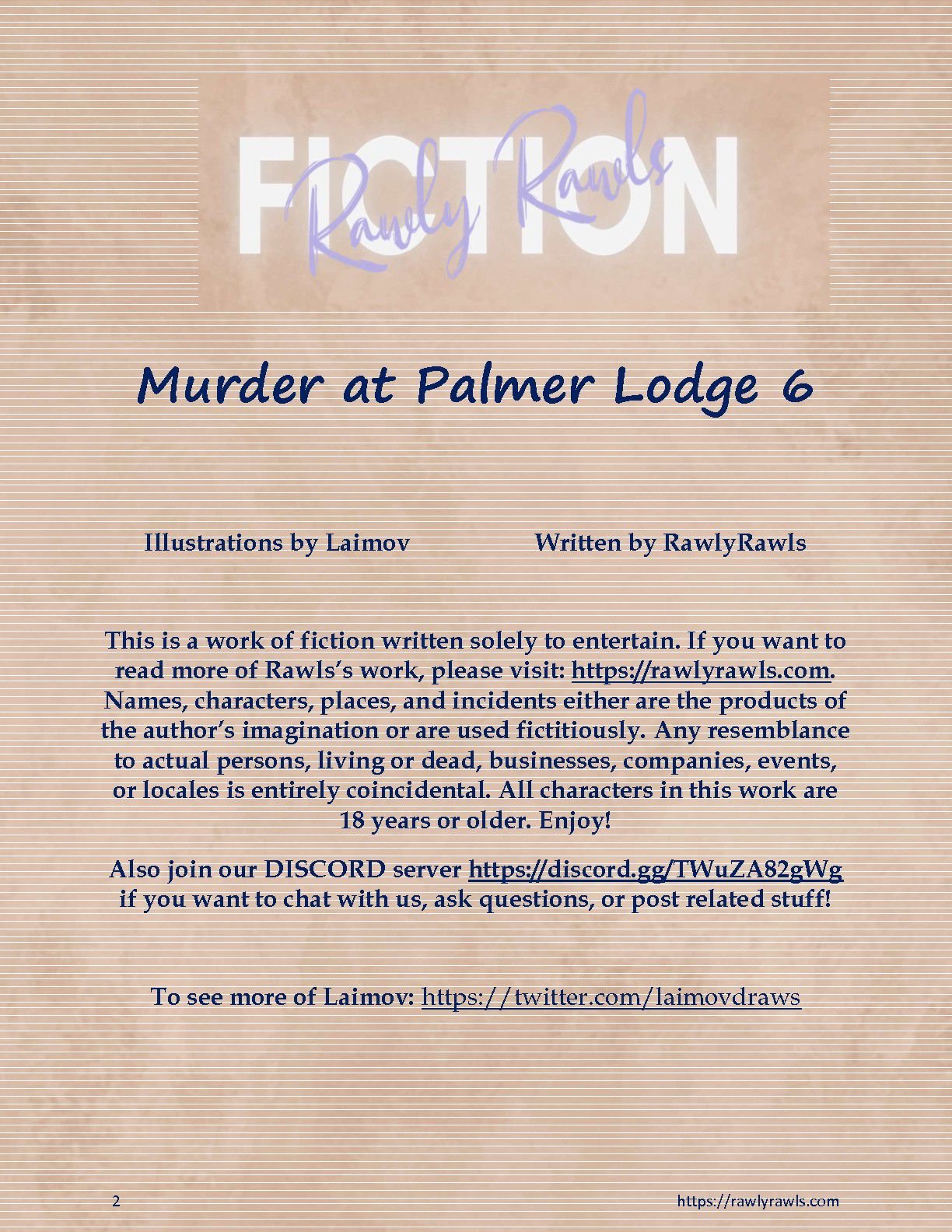 Murder At Palmer Lodge Chapter 6 - Page 2