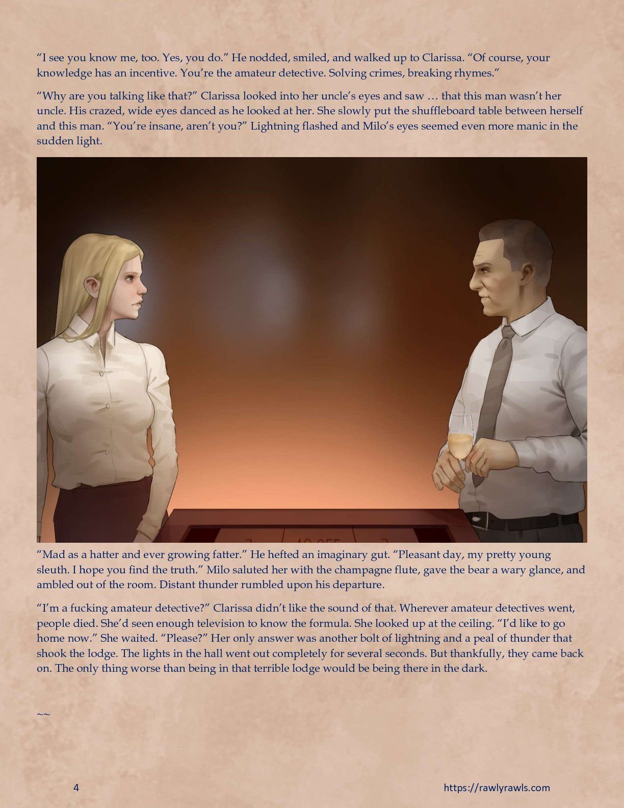 Murder At Palmer Lodge Chapter 5 - Page 4