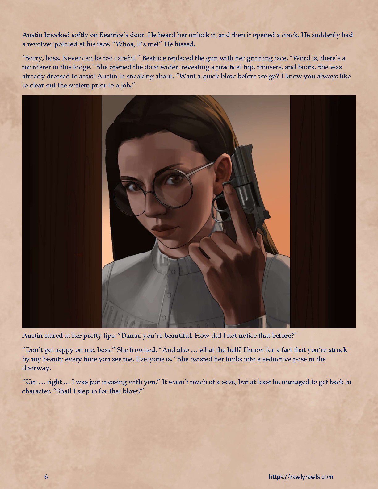 Murder At Palmer Lodge Chapter 6 - Page 6