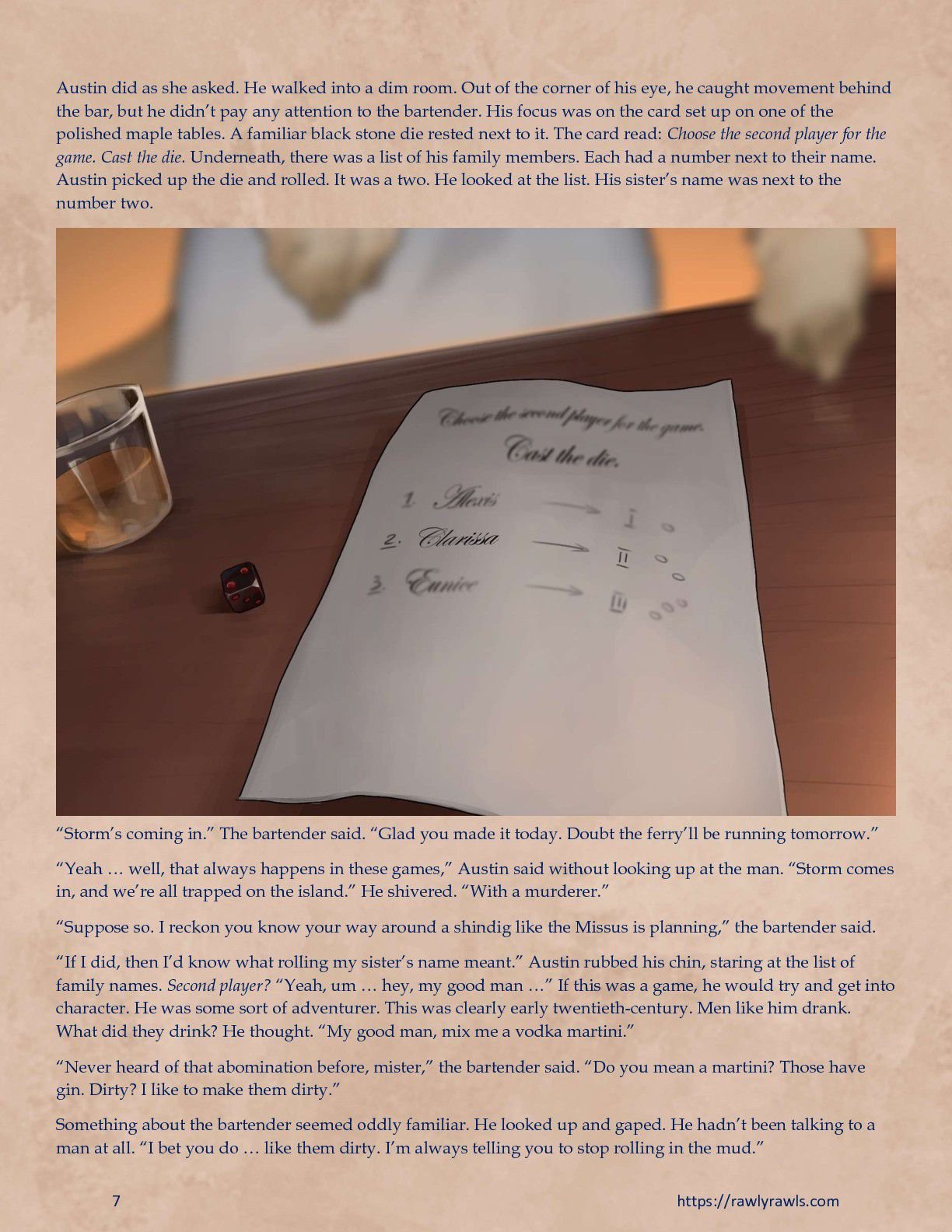 Murder At Palmer Lodge Chapter 2 - Page 7