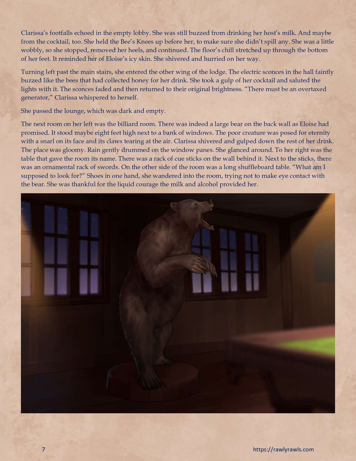 Murder At Palmer Lodge Chapter 4 - Page 7