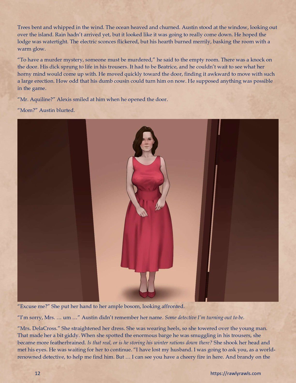 Murder At Palmer Lodge Chapter 3 - Page 12