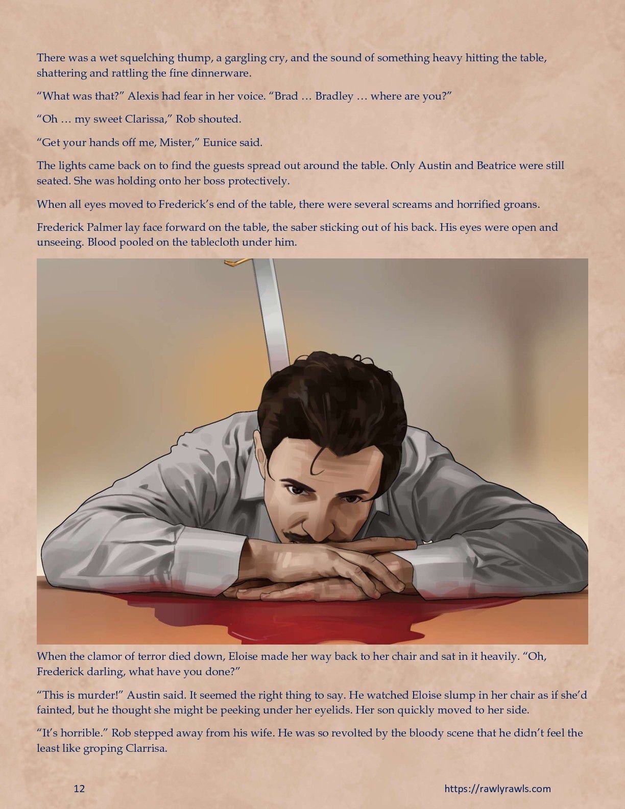 Murder At Palmer Lodge Chapter 5 - Page 12