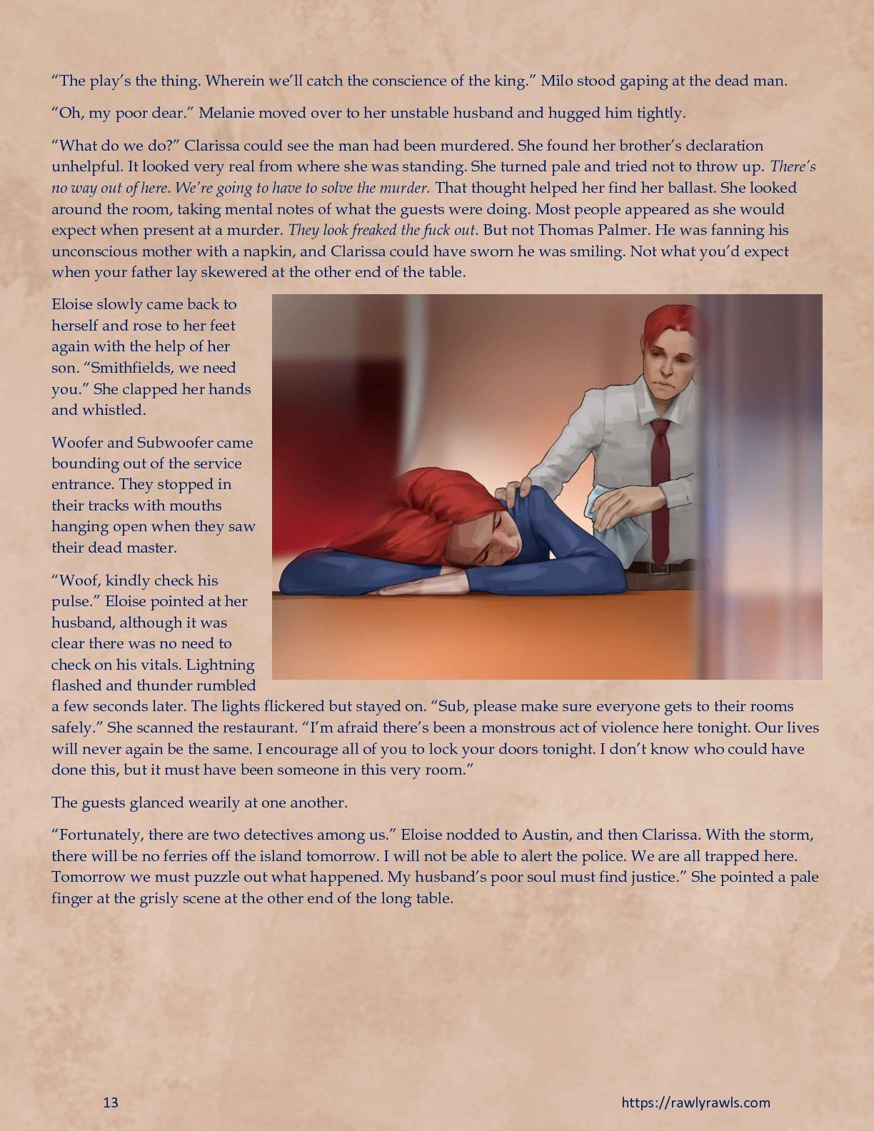 Murder At Palmer Lodge Chapter 5 - Page 13